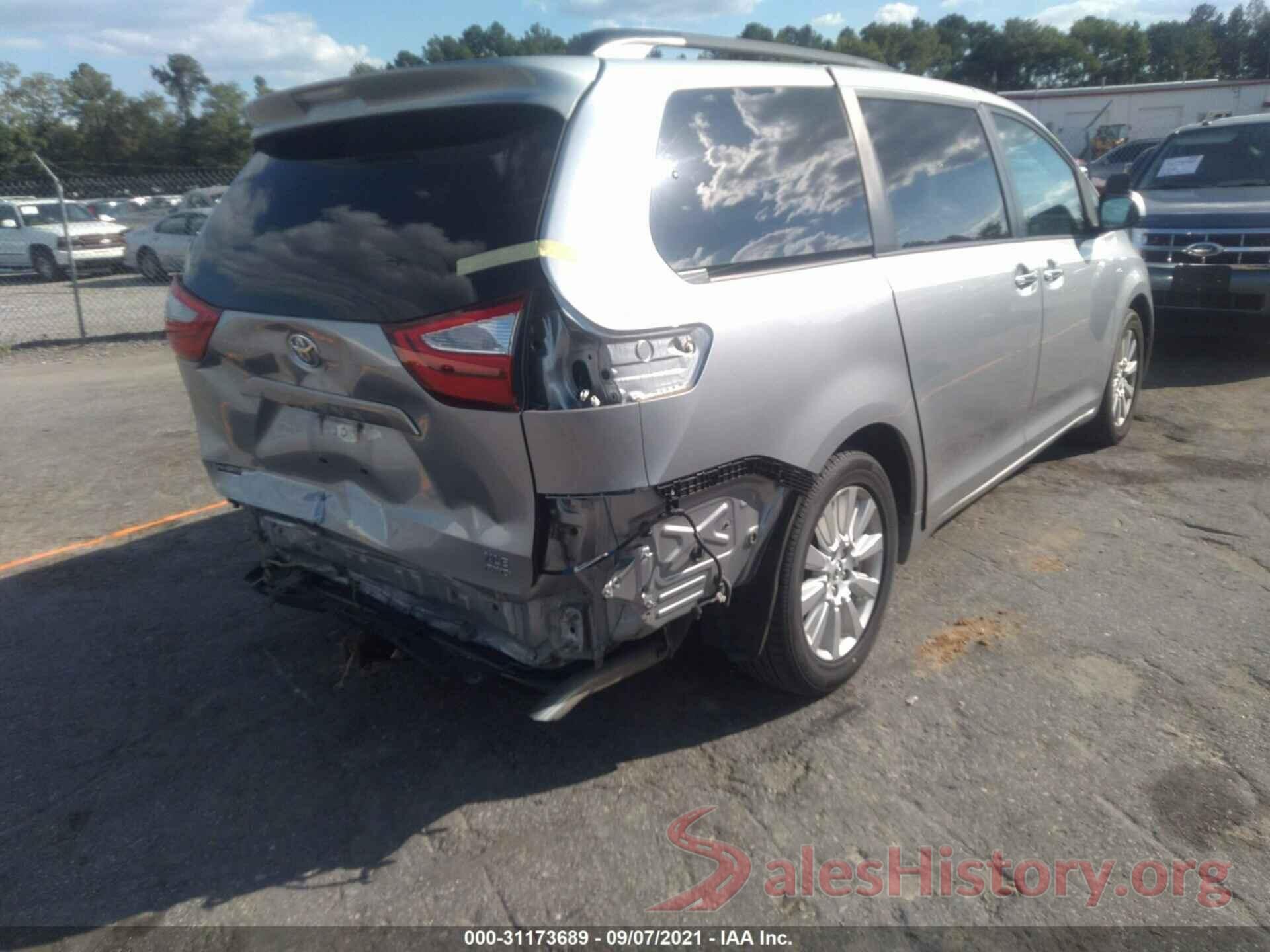 5TDDZ3DC0HS166864 2017 TOYOTA SIENNA