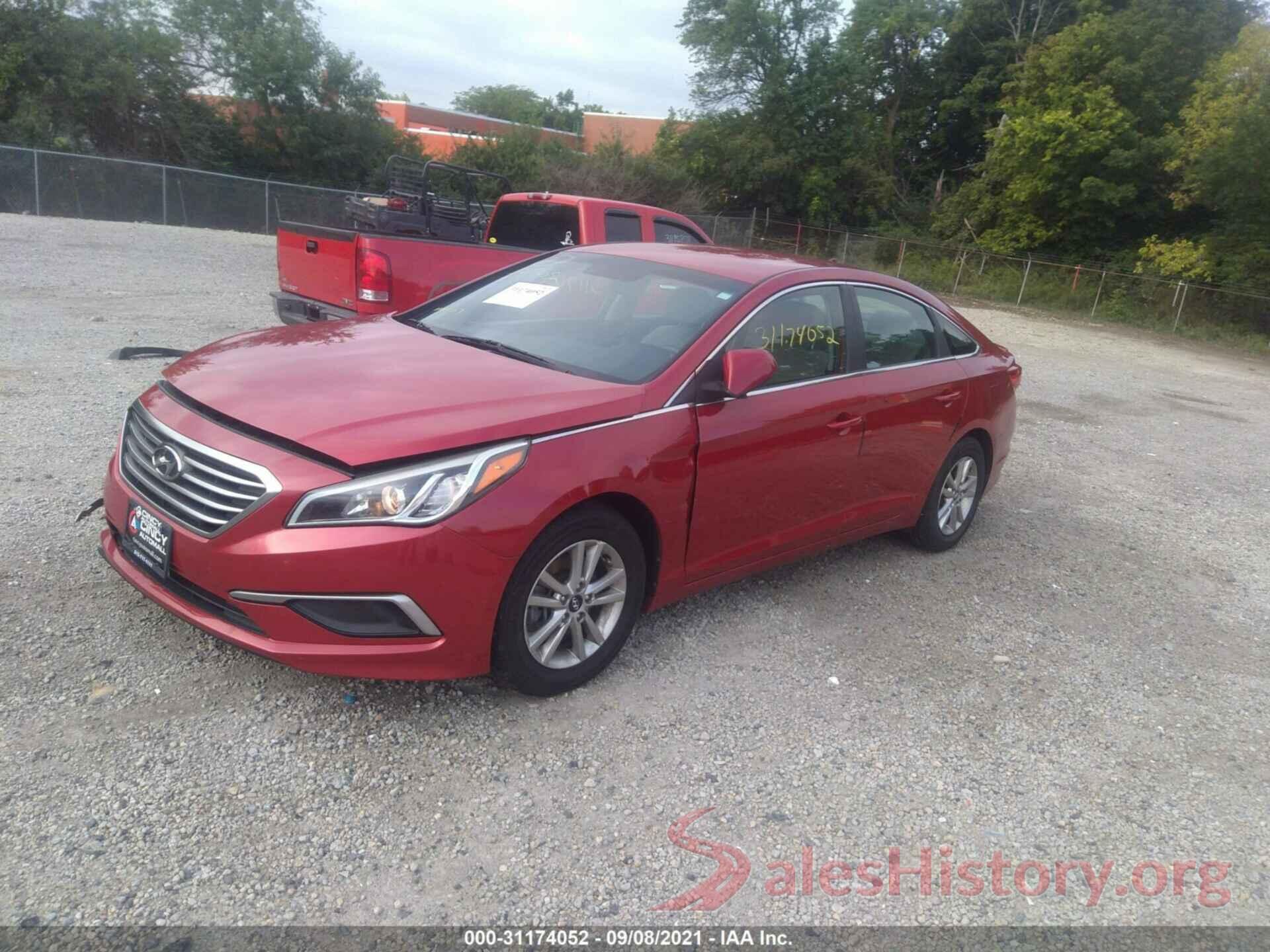 5NPE24AF0HH507232 2017 HYUNDAI SONATA