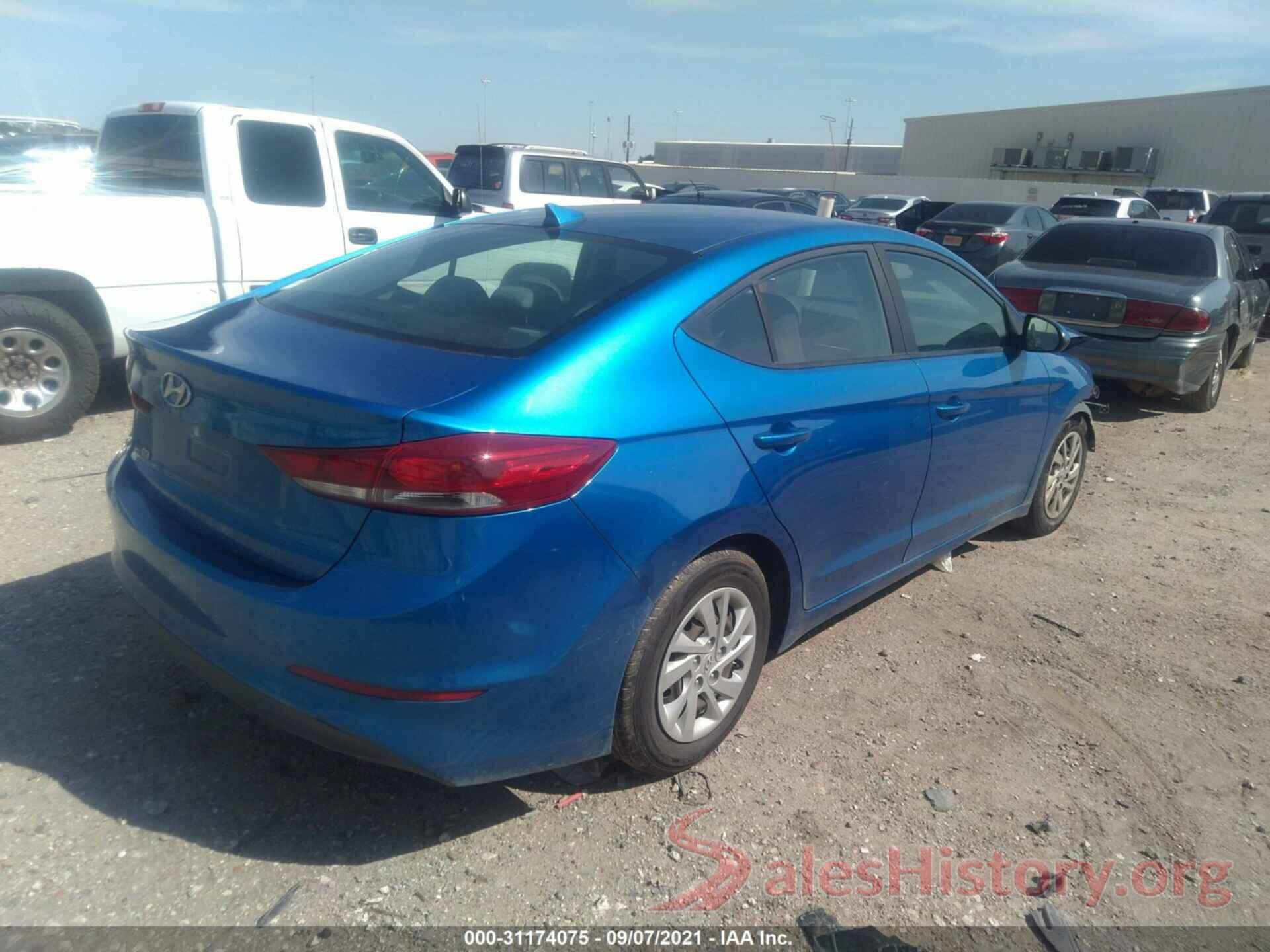 5NPD74LF2HH078489 2017 HYUNDAI ELANTRA