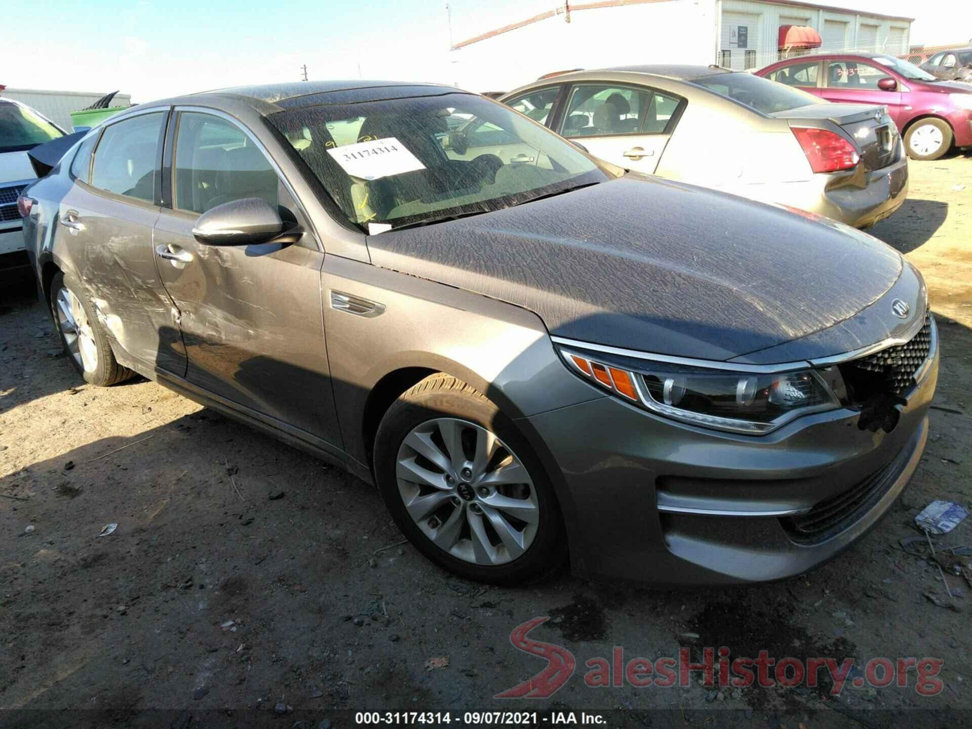 5XXGU4L34GG010524 2016 KIA OPTIMA