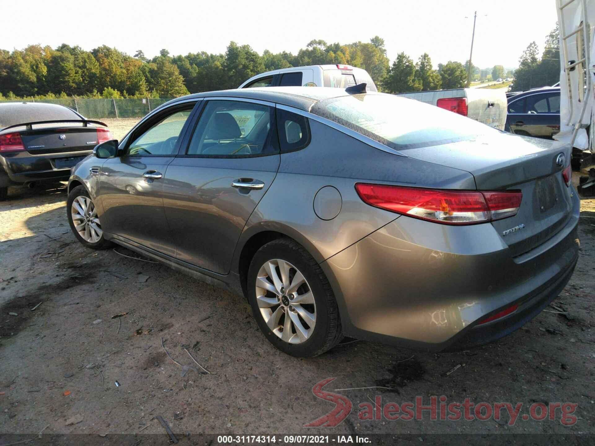 5XXGU4L34GG010524 2016 KIA OPTIMA