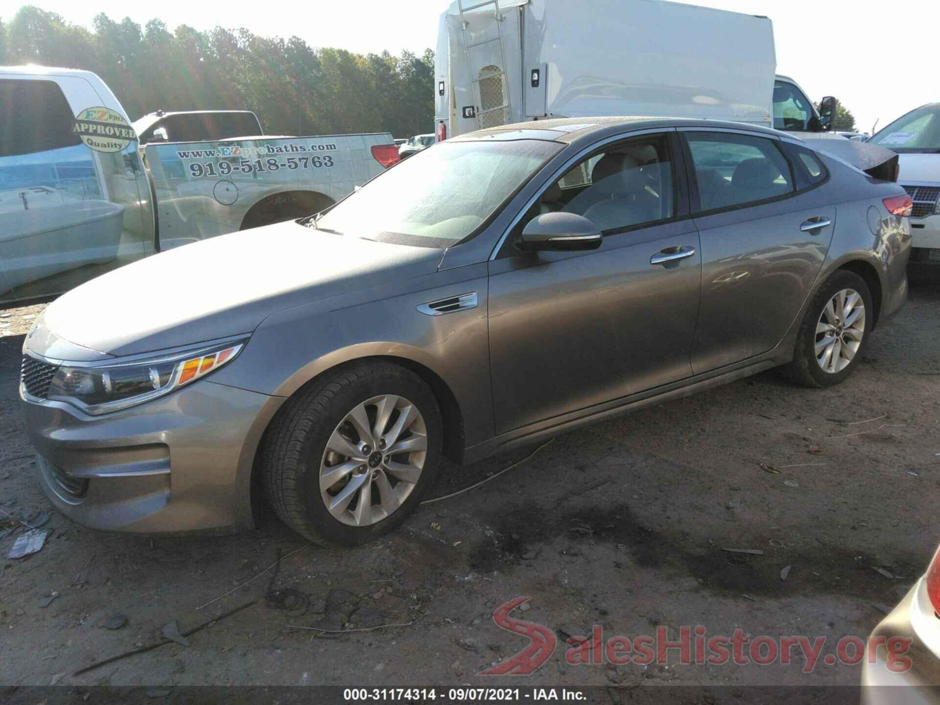 5XXGU4L34GG010524 2016 KIA OPTIMA