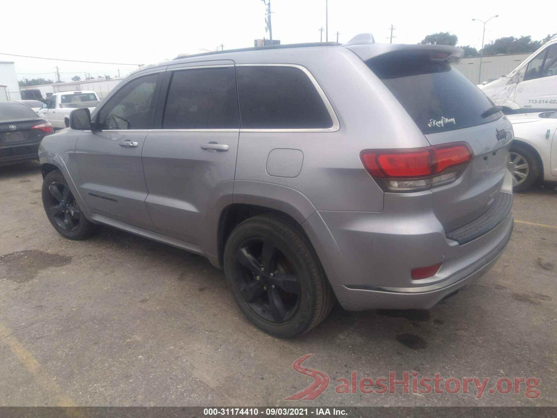 1C4RJECG5GC407296 2016 JEEP GRAND CHEROKEE