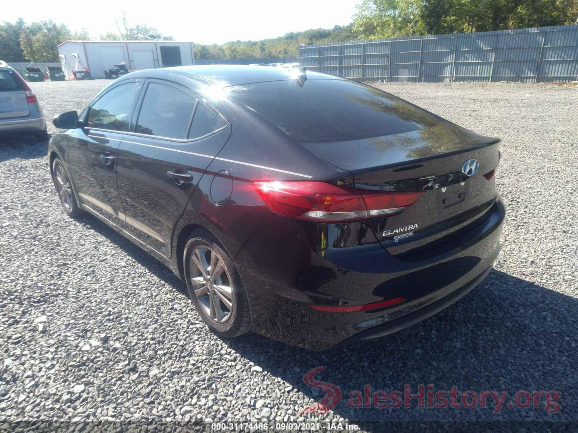 5NPD84LF5JH274283 2018 HYUNDAI ELANTRA