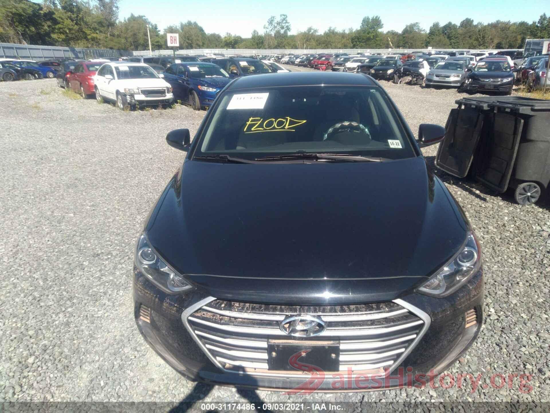 5NPD84LF5JH274283 2018 HYUNDAI ELANTRA