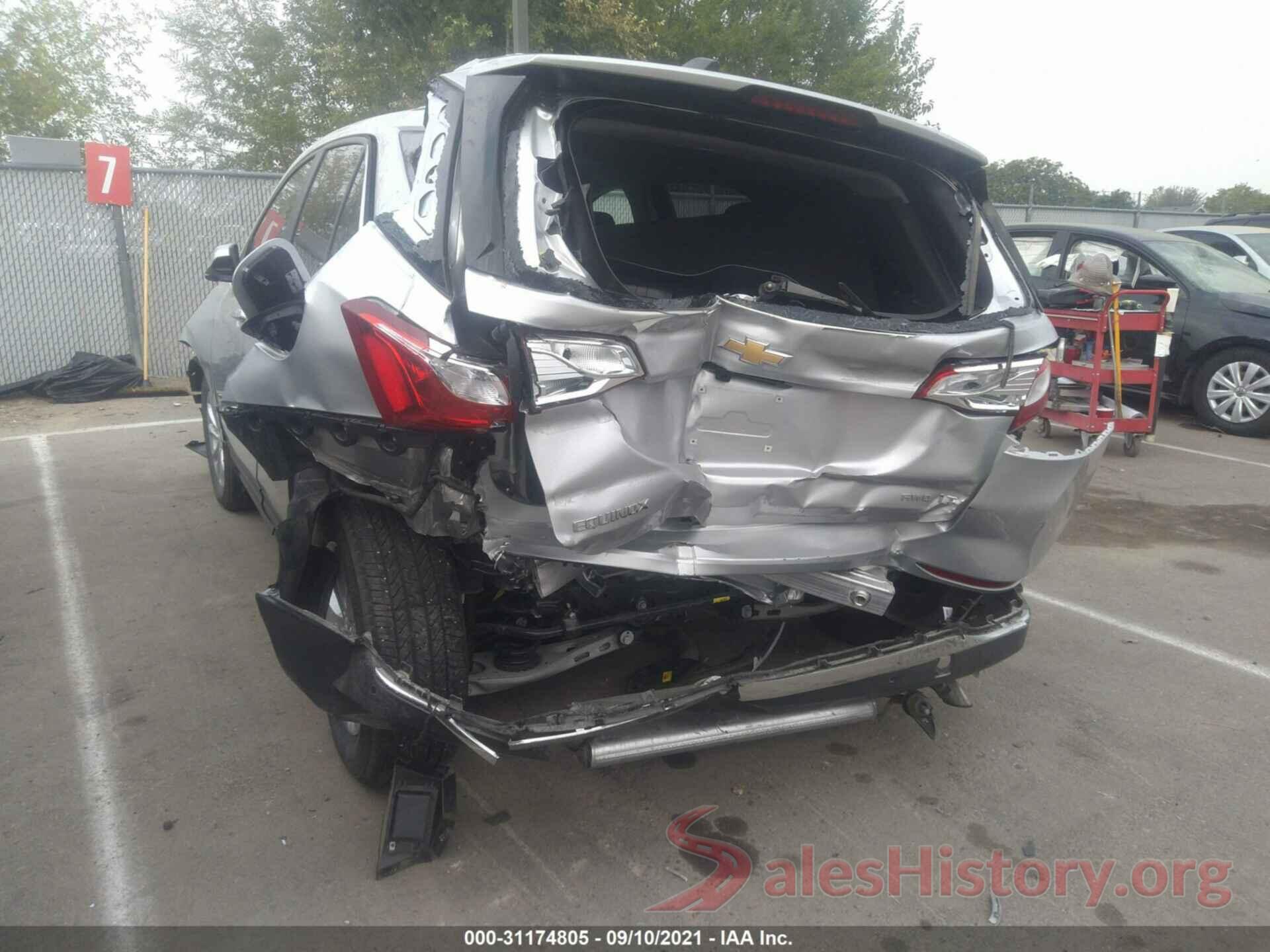 3GNAXTEV8MS136792 2021 CHEVROLET EQUINOX