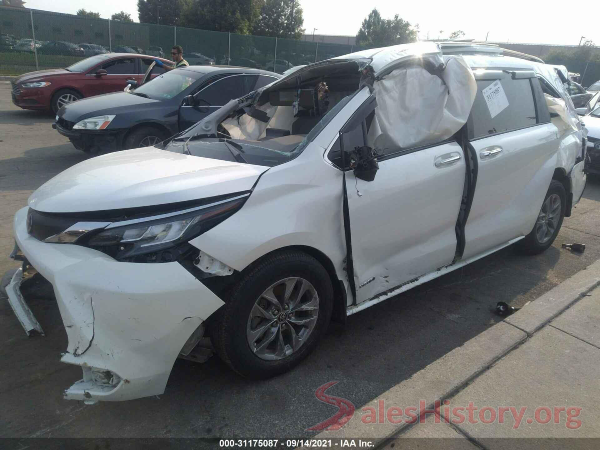 5TDJRKEC4MS009098 2021 TOYOTA SIENNA