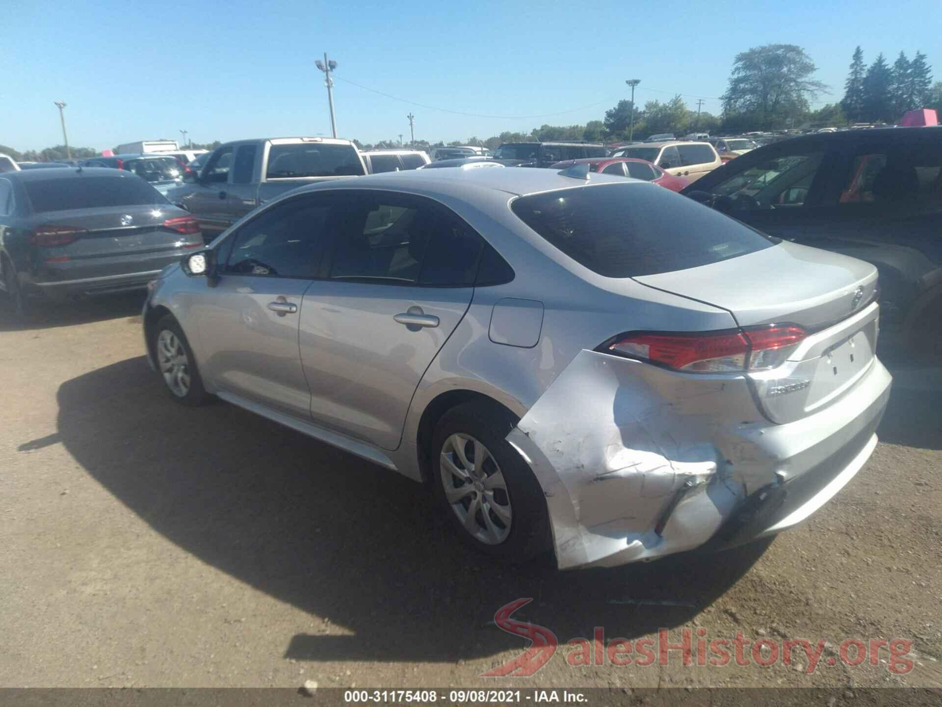 JTDEPMAE4MJ167836 2021 TOYOTA COROLLA