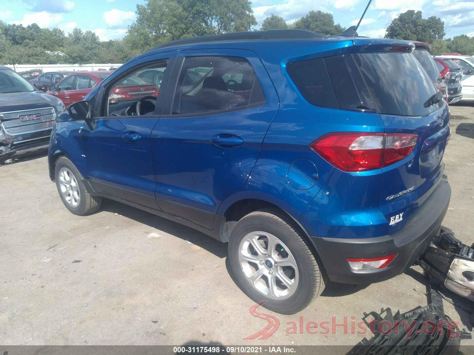 MAJ6S3GL2KC293235 2019 FORD ECOSPORT