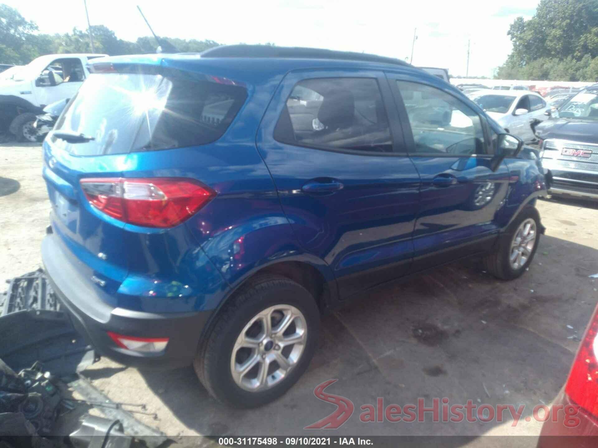 MAJ6S3GL2KC293235 2019 FORD ECOSPORT