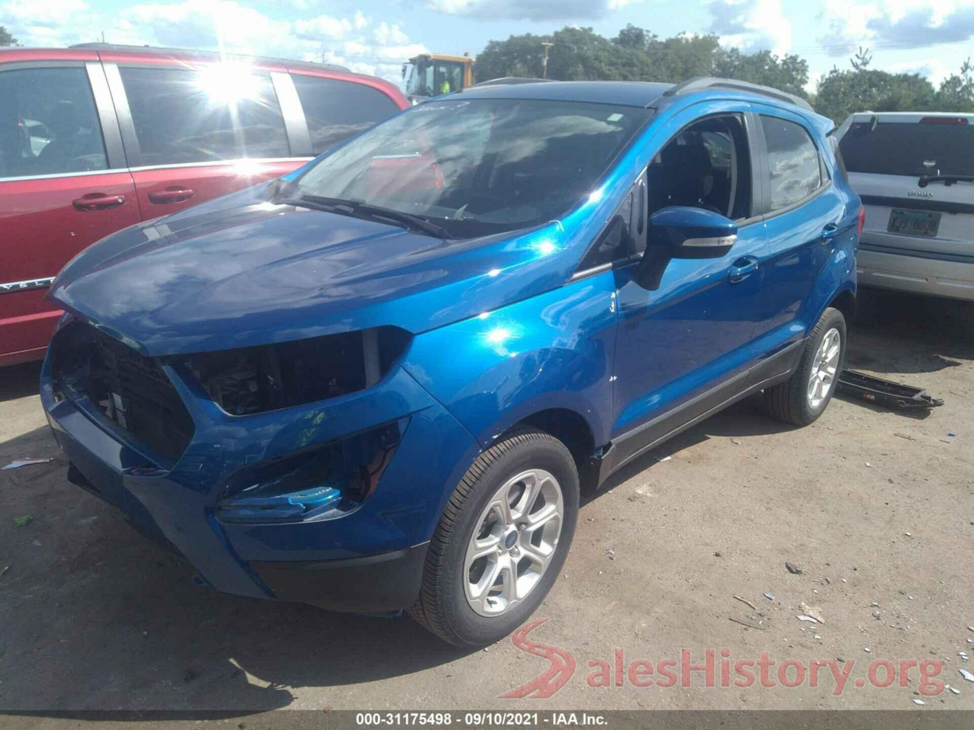 MAJ6S3GL2KC293235 2019 FORD ECOSPORT