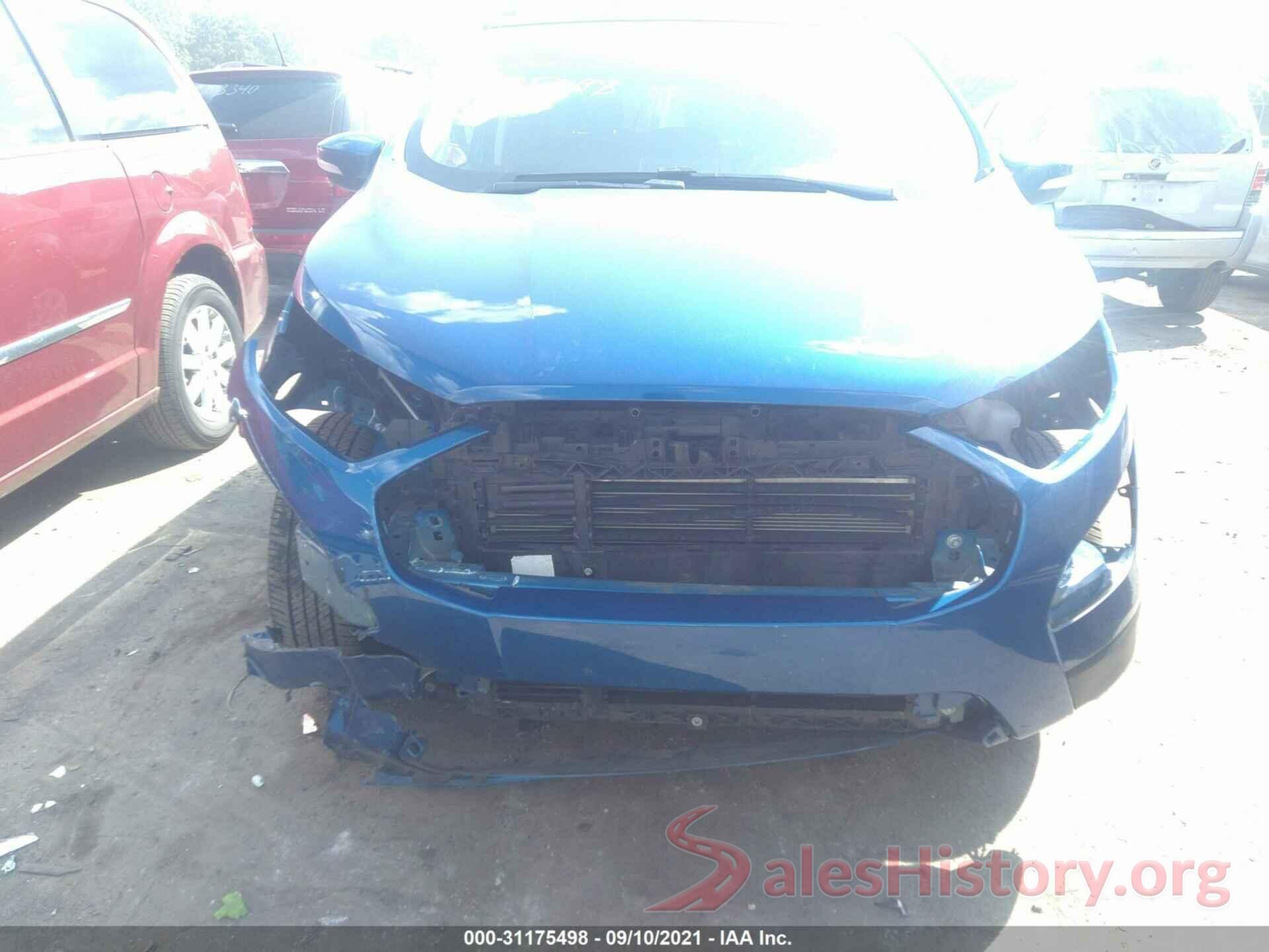 MAJ6S3GL2KC293235 2019 FORD ECOSPORT