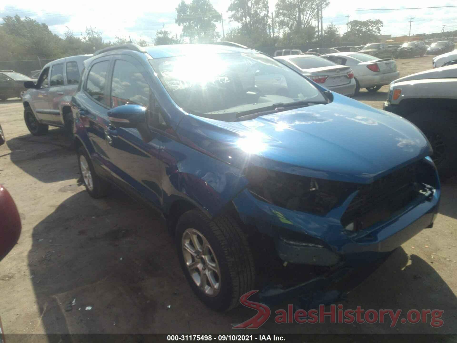 MAJ6S3GL2KC293235 2019 FORD ECOSPORT