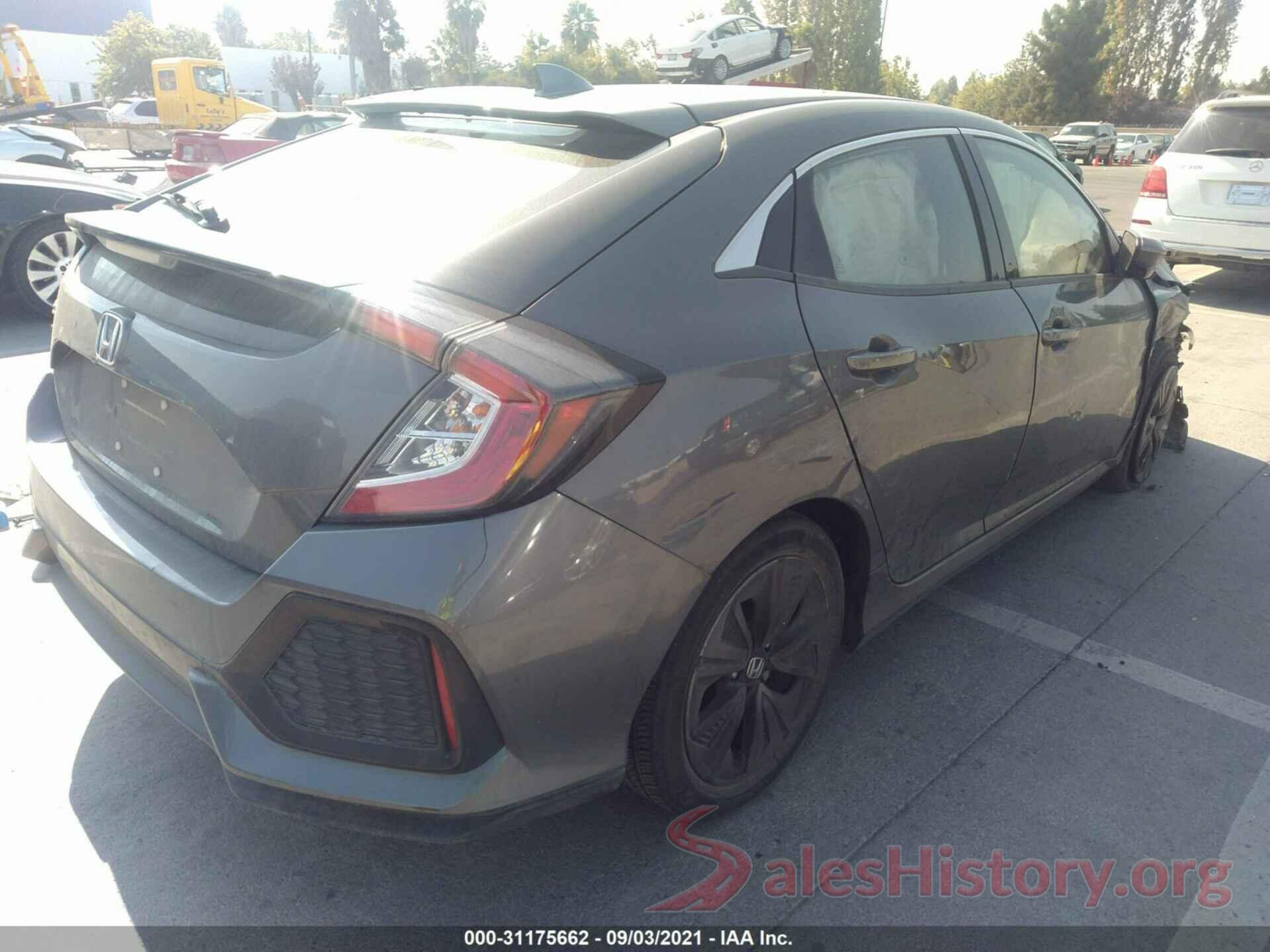 SHHFK7H55HU410169 2017 HONDA CIVIC HATCHBACK