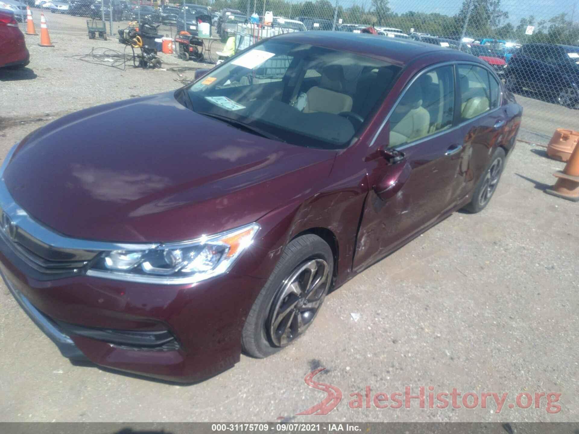 1HGCR2F73GA234917 2016 HONDA ACCORD SEDAN