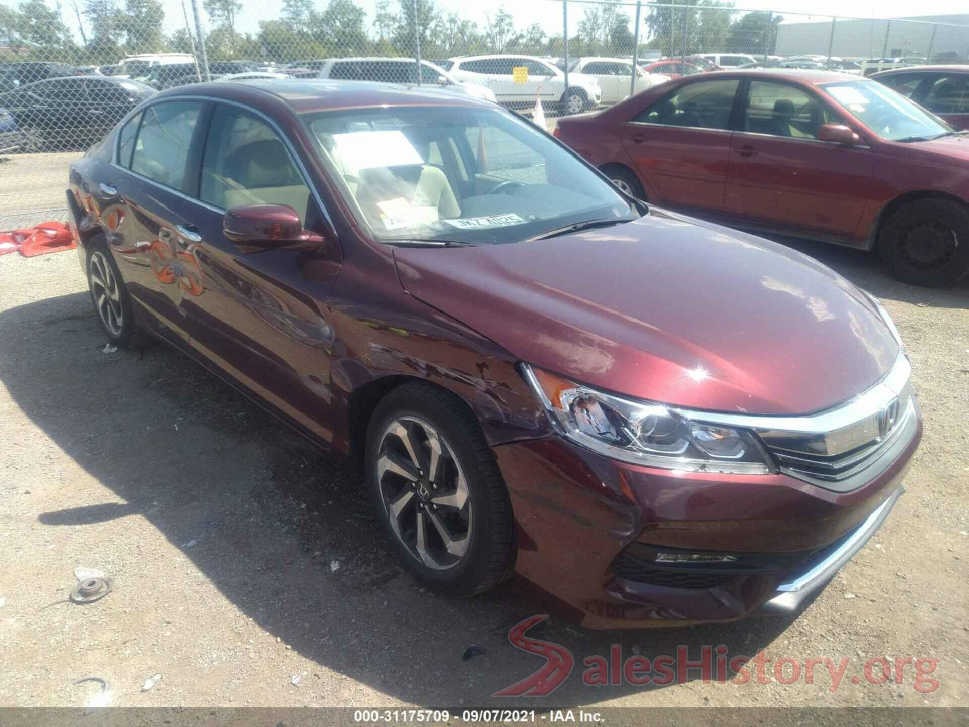 1HGCR2F73GA234917 2016 HONDA ACCORD SEDAN