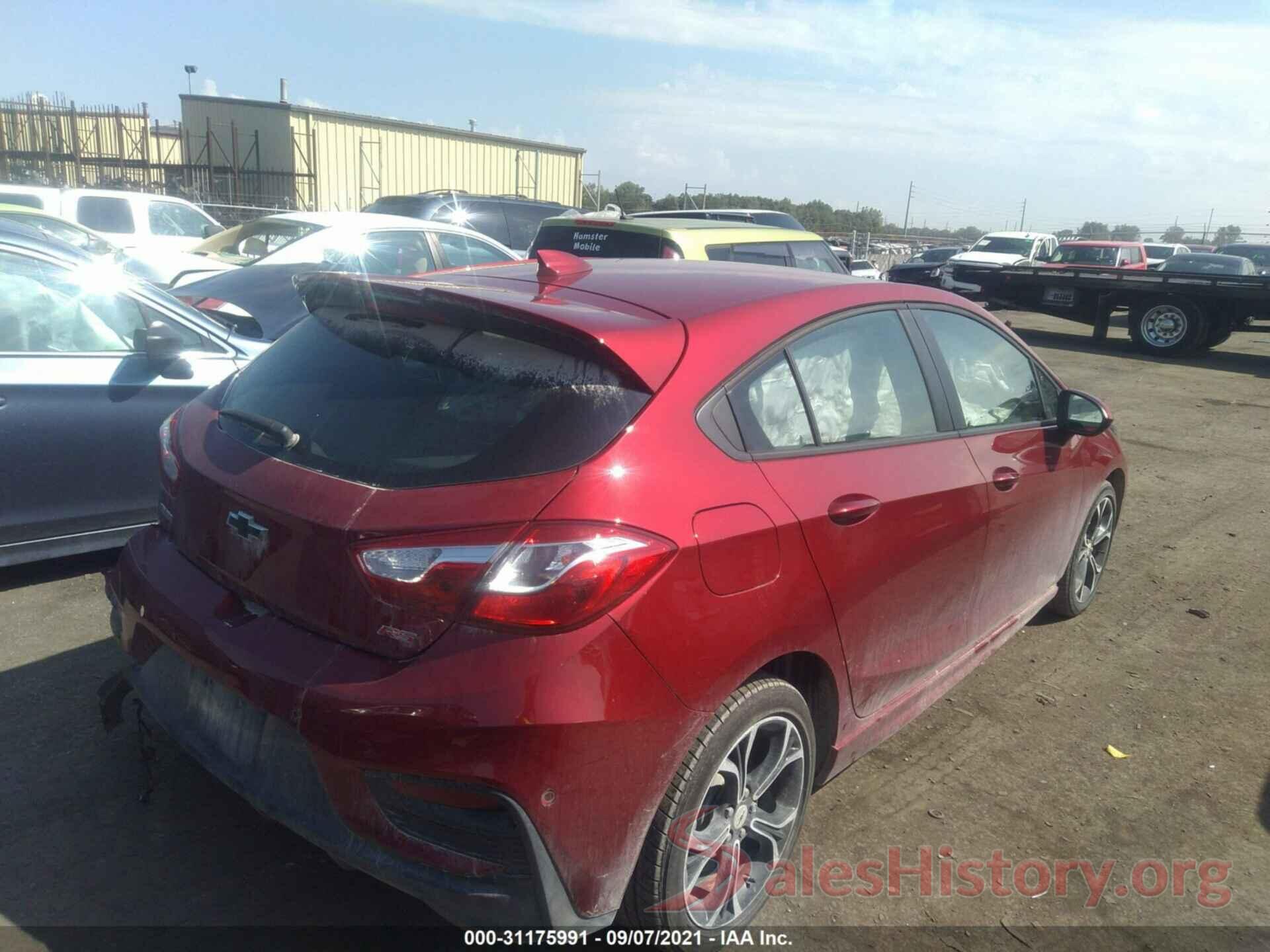 3G1BE6SM5KS566348 2019 CHEVROLET CRUZE