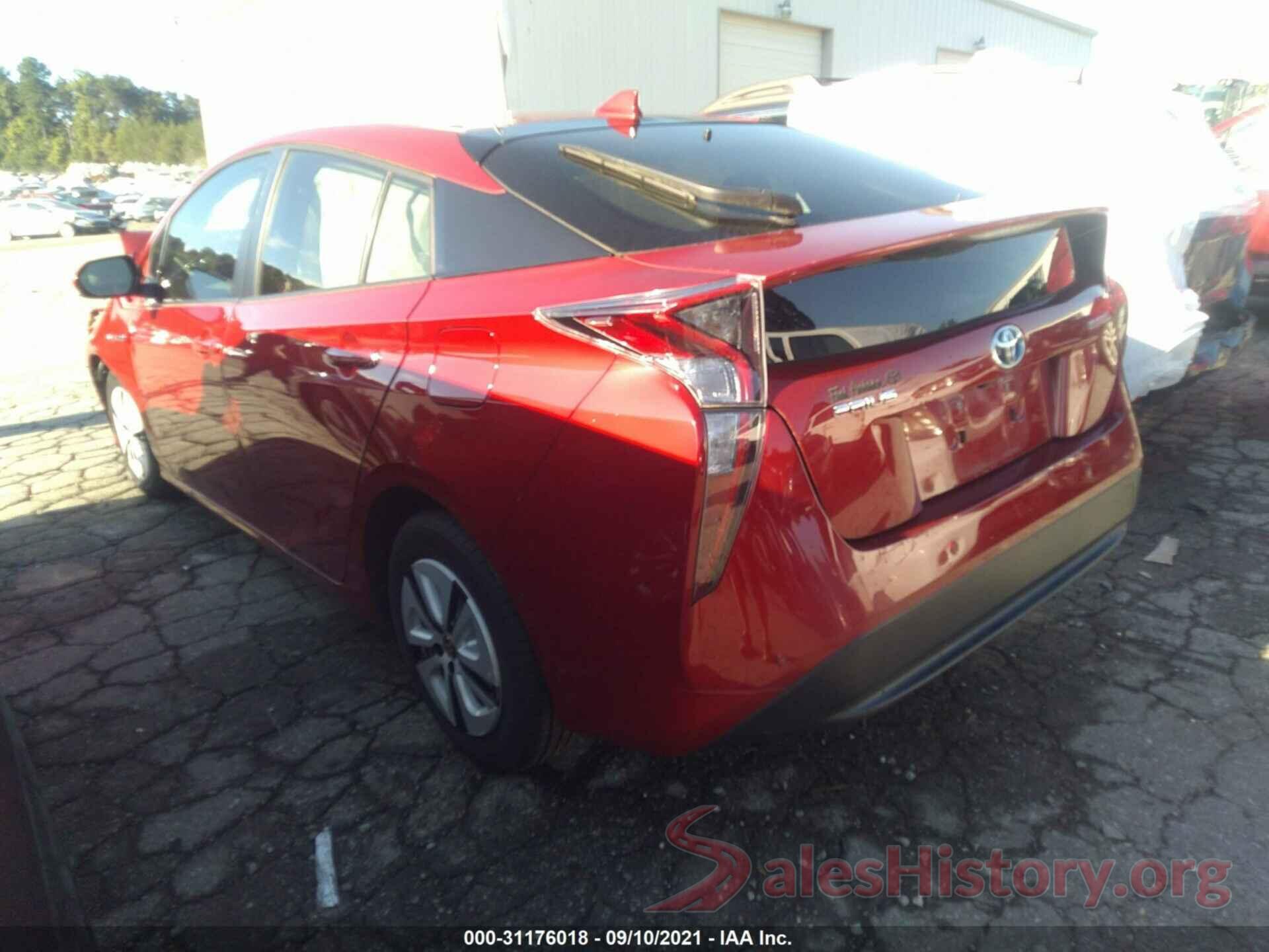 JTDKARFU7J3065609 2018 TOYOTA PRIUS