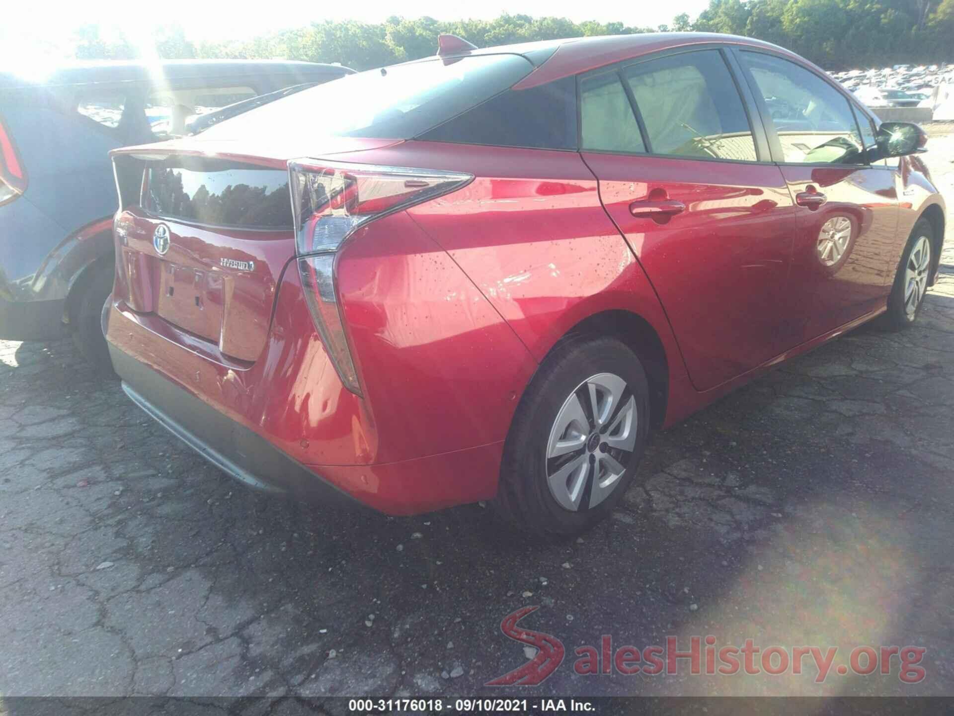 JTDKARFU7J3065609 2018 TOYOTA PRIUS