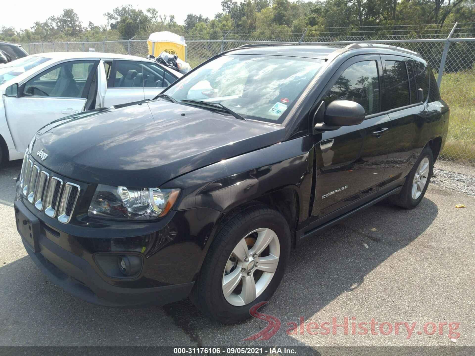 1C4NJCBA7HD123356 2017 JEEP COMPASS