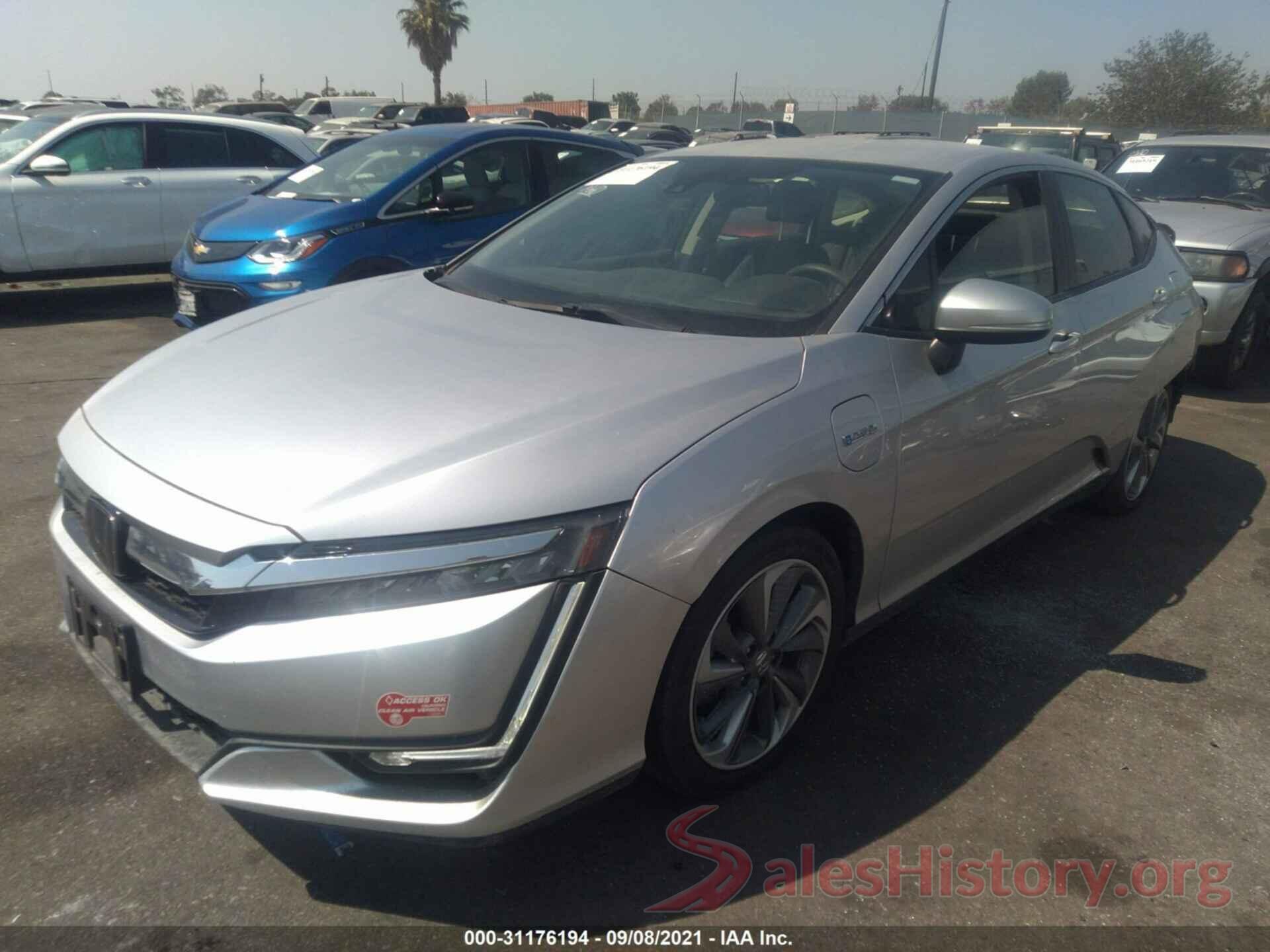 JHMZC5F17JC014097 2018 HONDA CLARITY PLUG-IN HYBRID