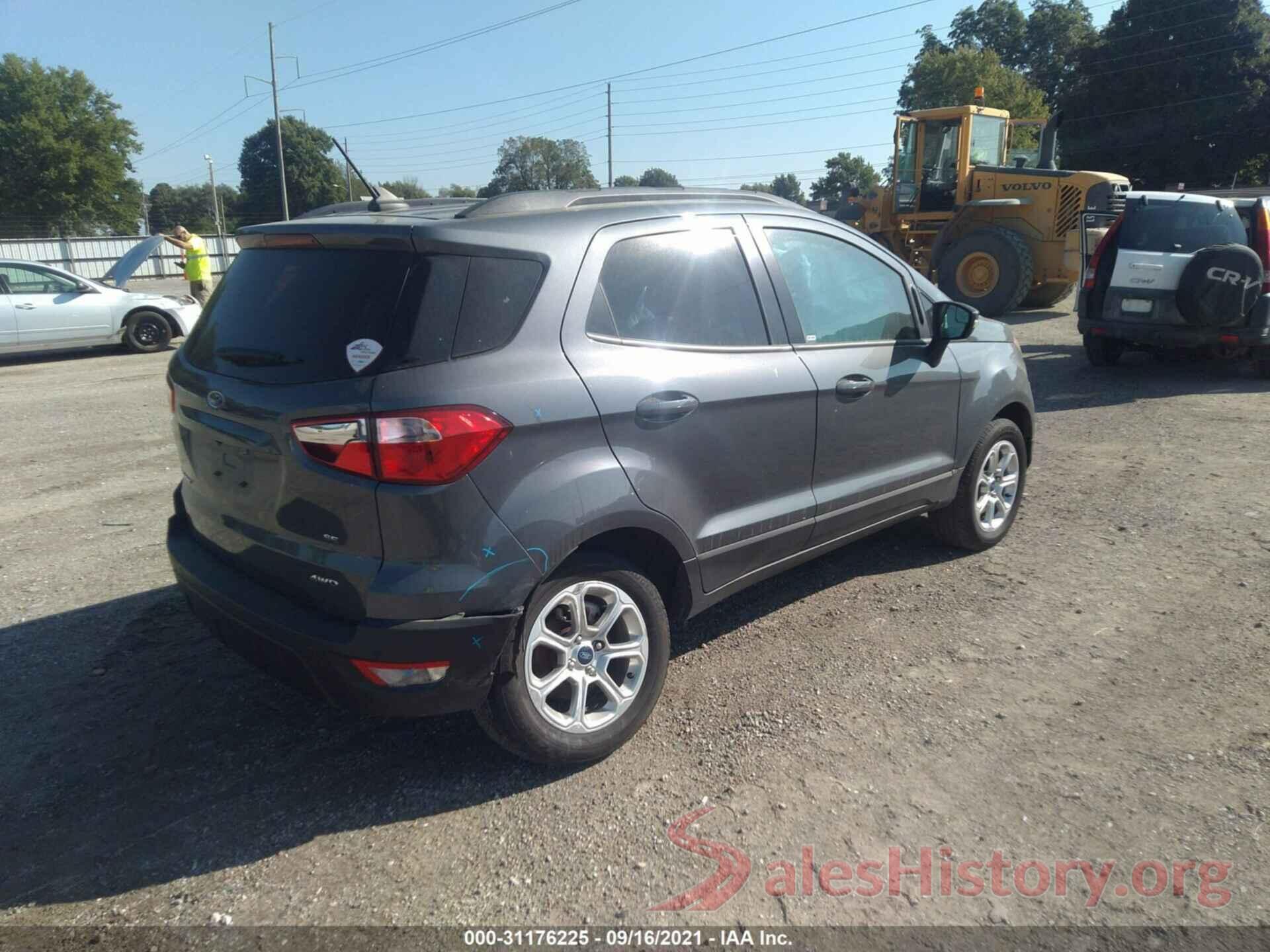 MAJ6S3GL4LC367904 2020 FORD ECOSPORT