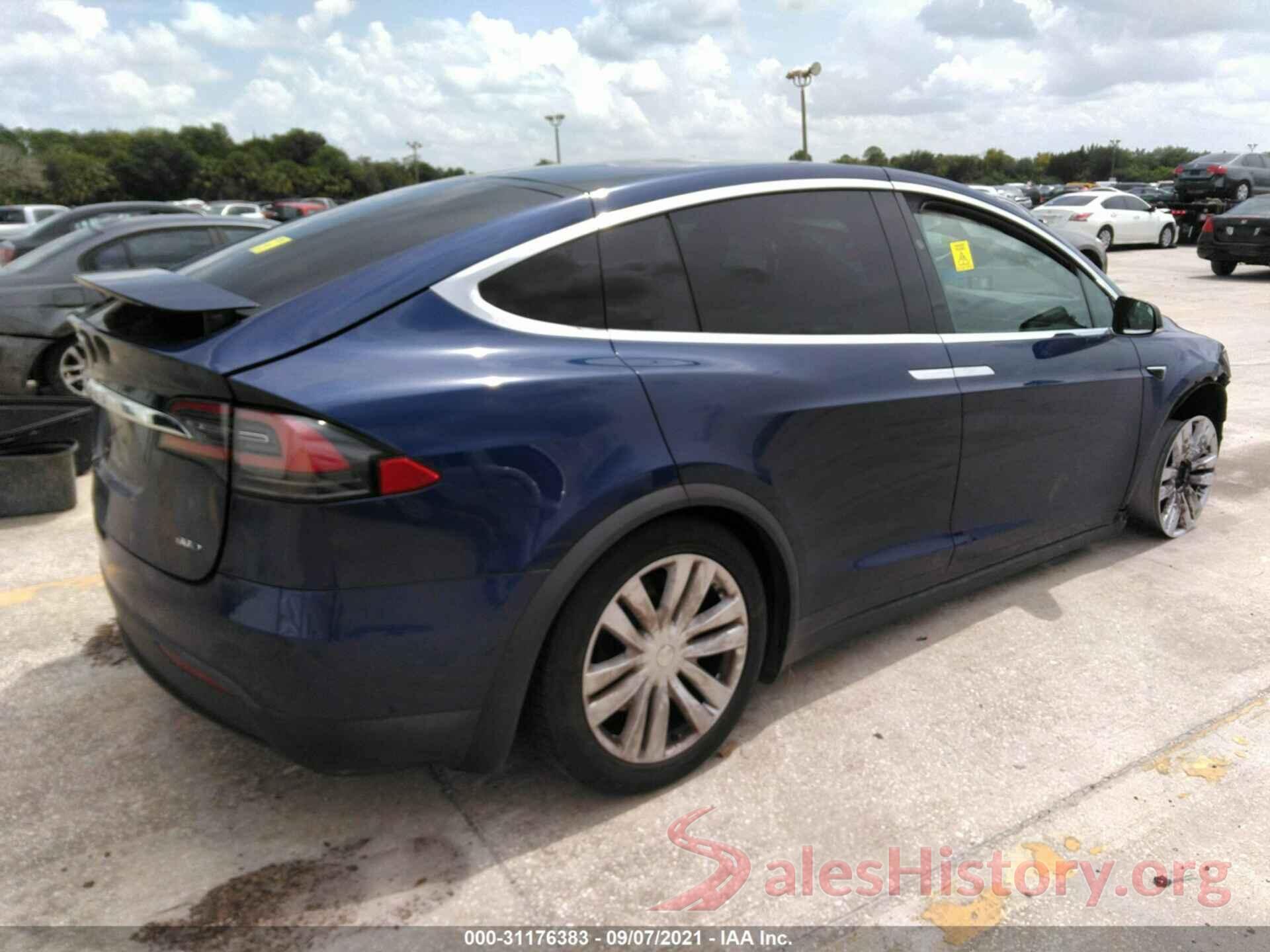 5YJXCBE26HF041306 2017 TESLA MODEL X