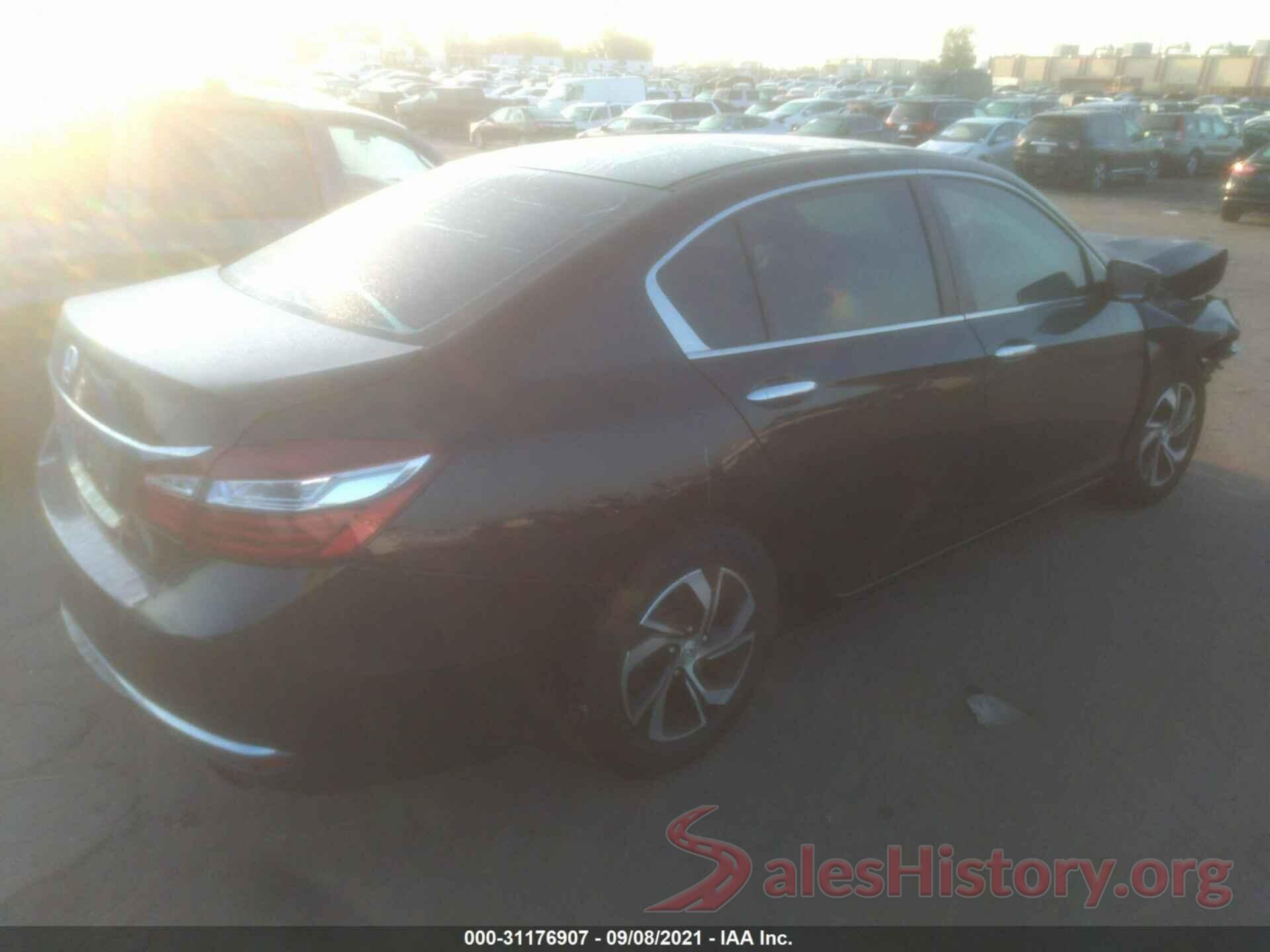 1HGCR2F37GA207474 2016 HONDA ACCORD SEDAN