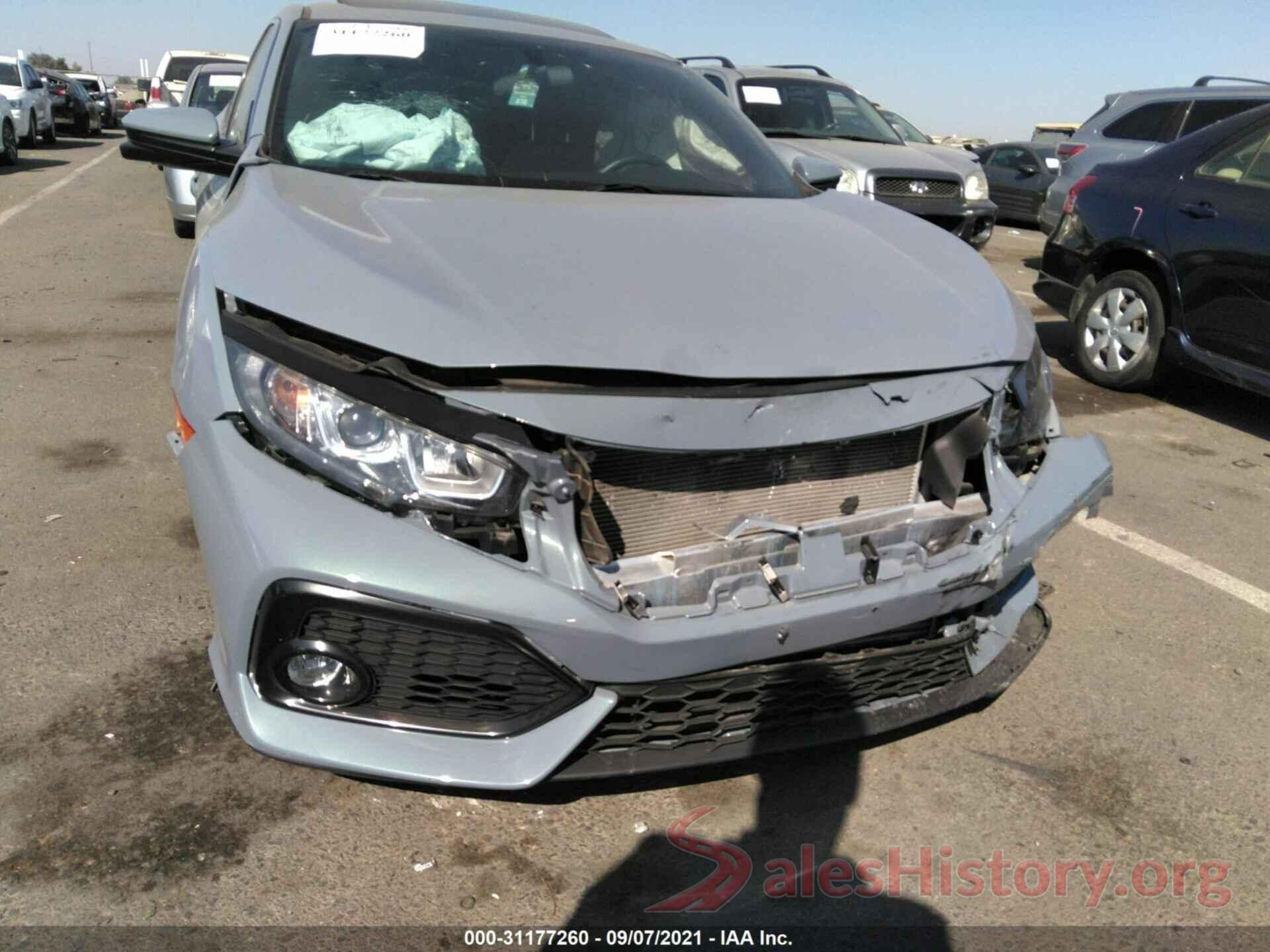 SHHFK7H5XJU428818 2018 HONDA CIVIC HATCHBACK