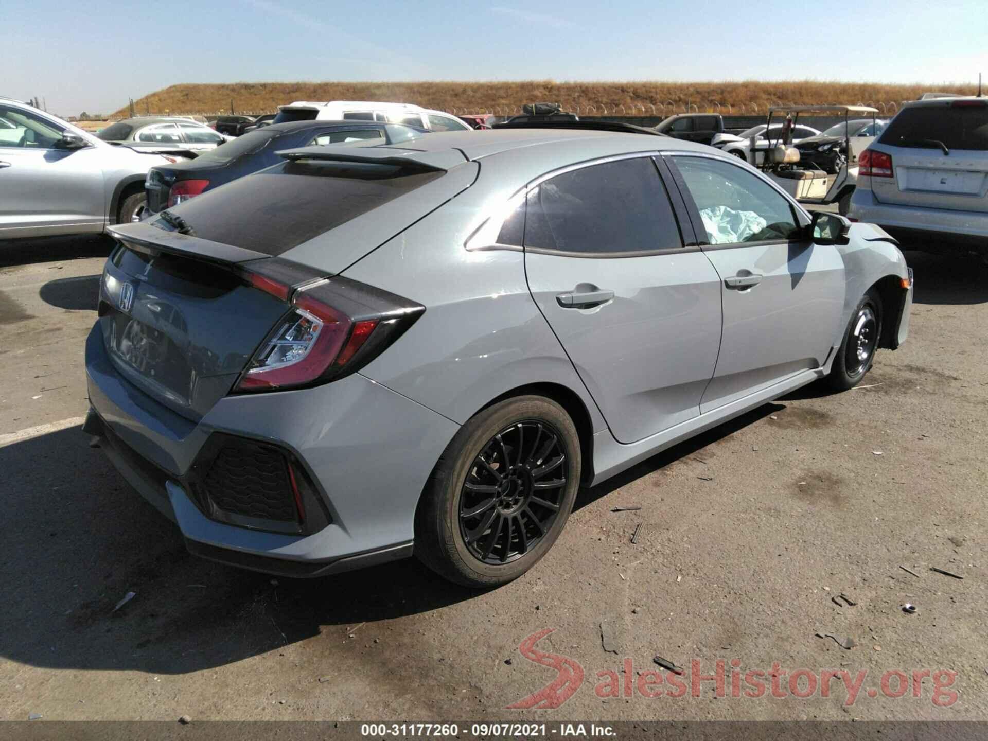 SHHFK7H5XJU428818 2018 HONDA CIVIC HATCHBACK