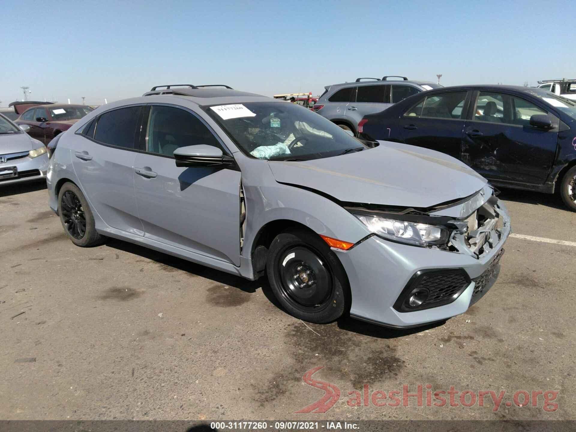 SHHFK7H5XJU428818 2018 HONDA CIVIC HATCHBACK