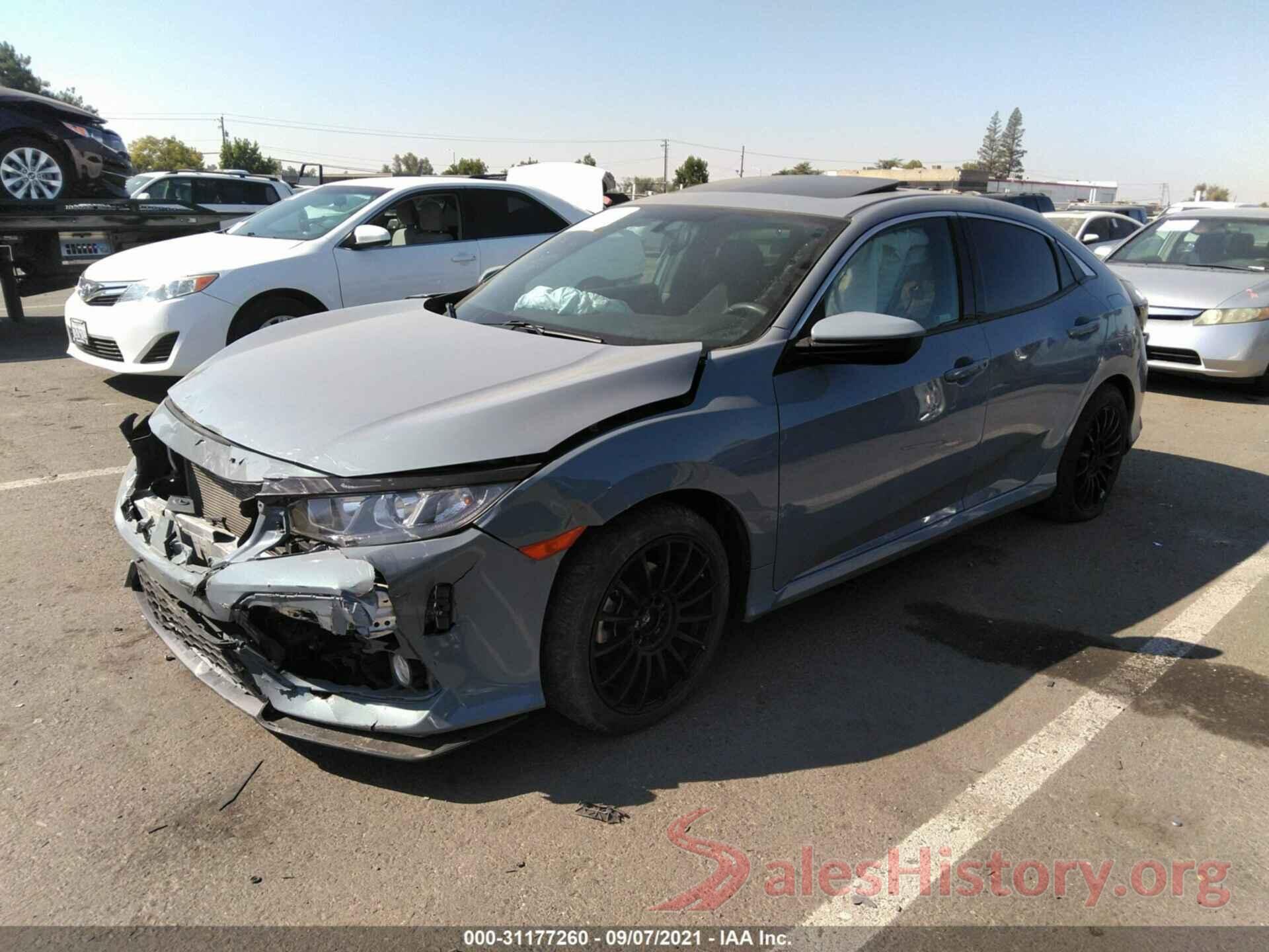 SHHFK7H5XJU428818 2018 HONDA CIVIC HATCHBACK