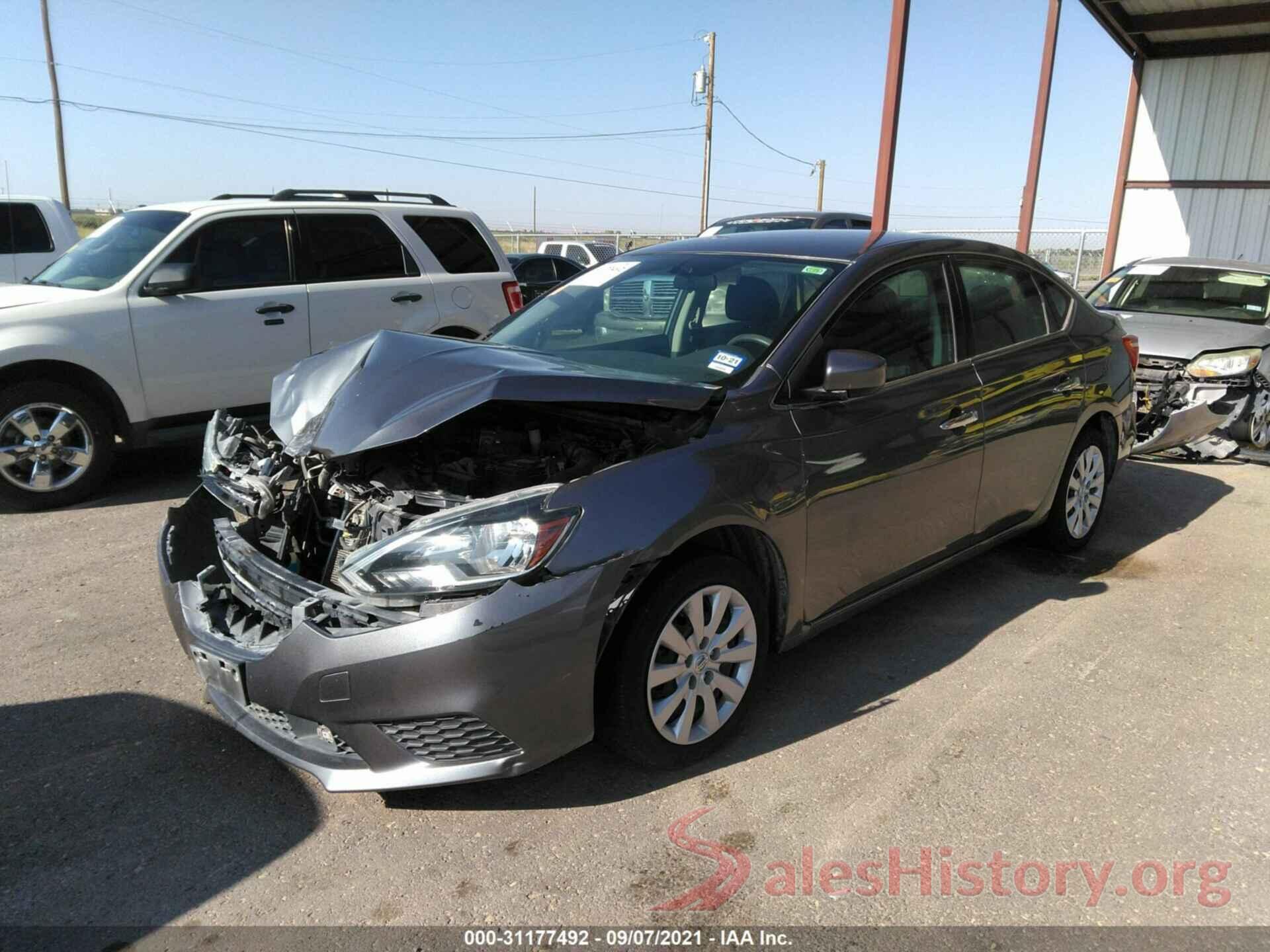 3N1AB7AP2KY431082 2019 NISSAN SENTRA