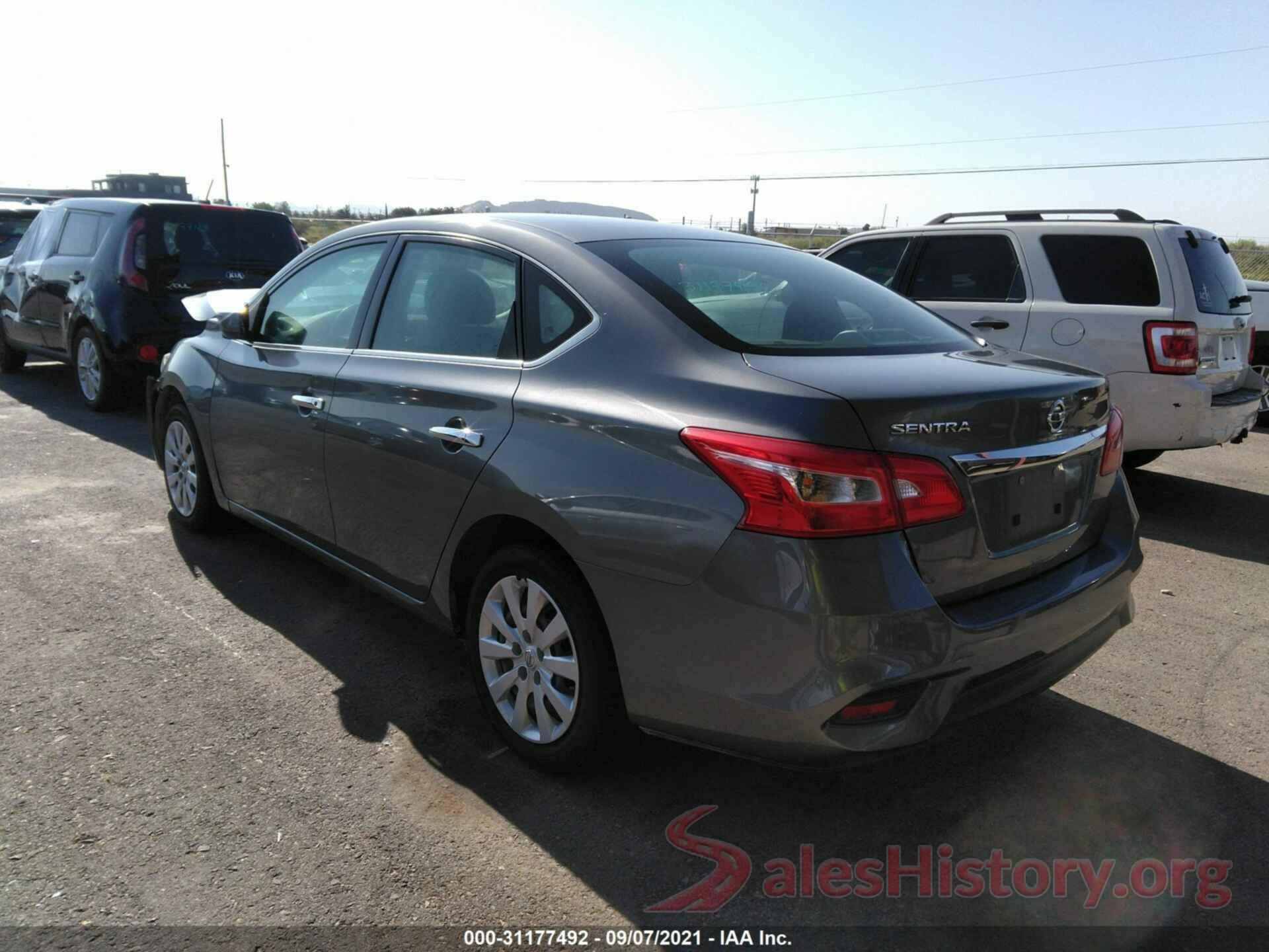 3N1AB7AP2KY431082 2019 NISSAN SENTRA