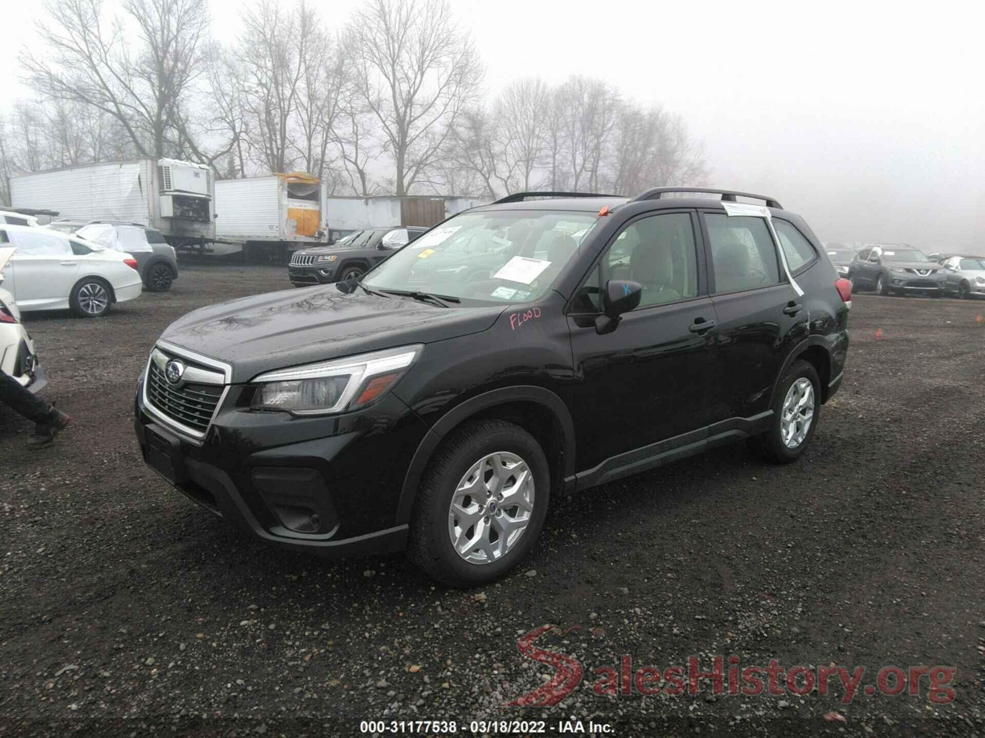 JF2SKADC6MH501660 2021 SUBARU FORESTER