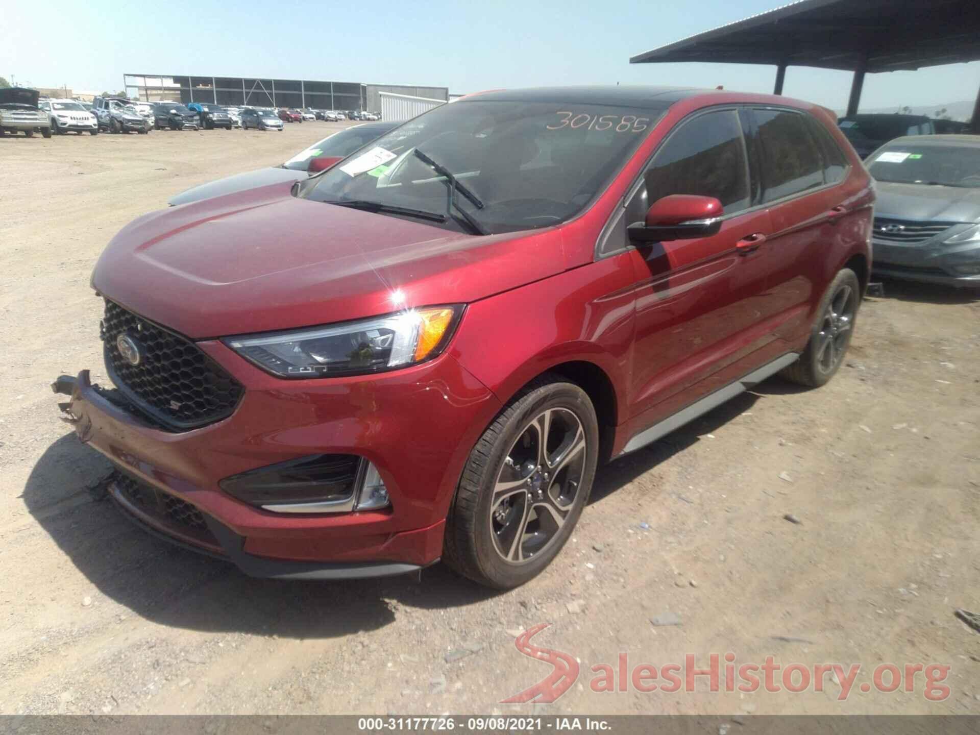 2FMPK4AP8KBC21709 2019 FORD EDGE