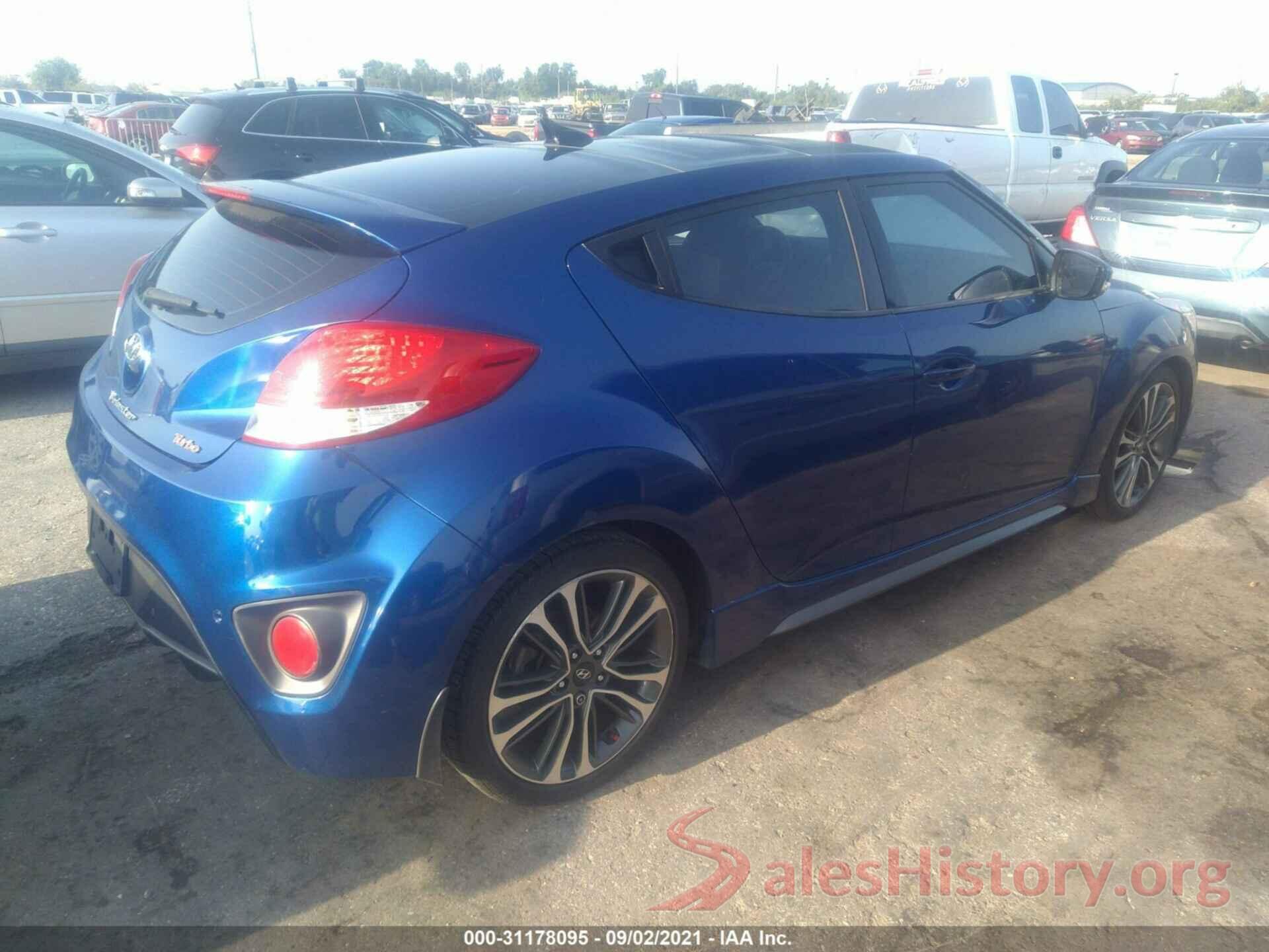 KMHTC6AE0GU260513 2016 HYUNDAI VELOSTER