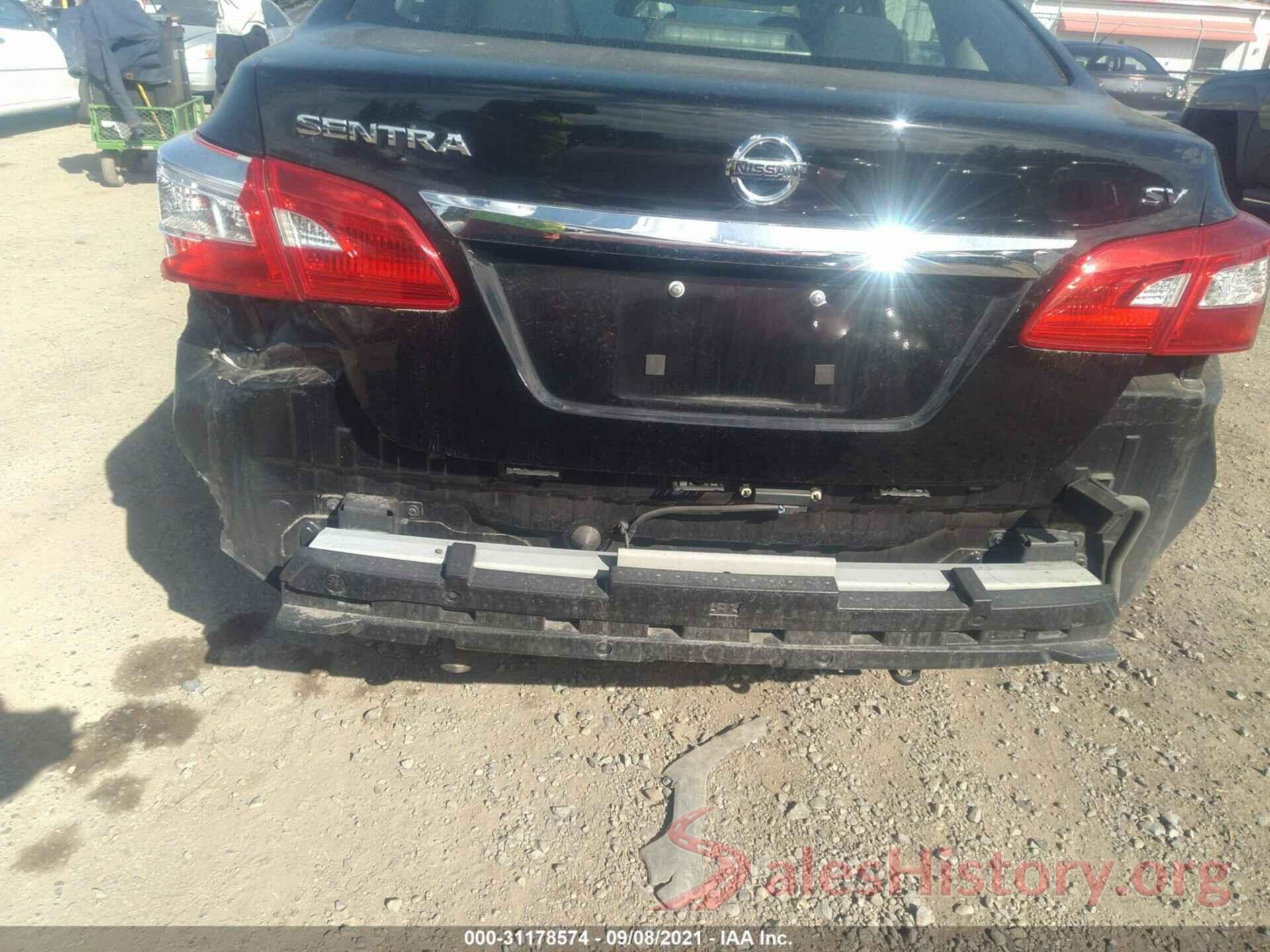 3N1AB7AP9GY265604 2016 NISSAN SENTRA