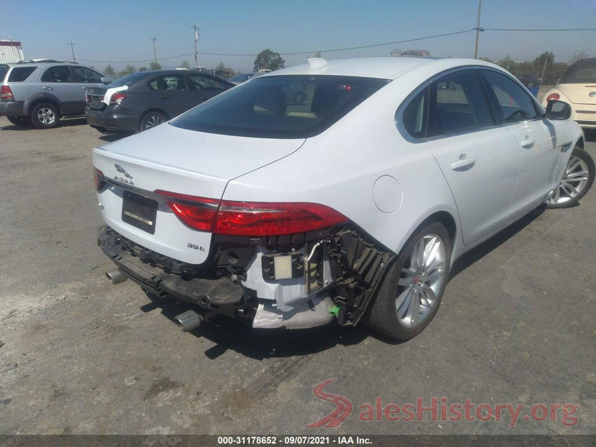 SAJBE4BV2GCY10766 2016 JAGUAR XF