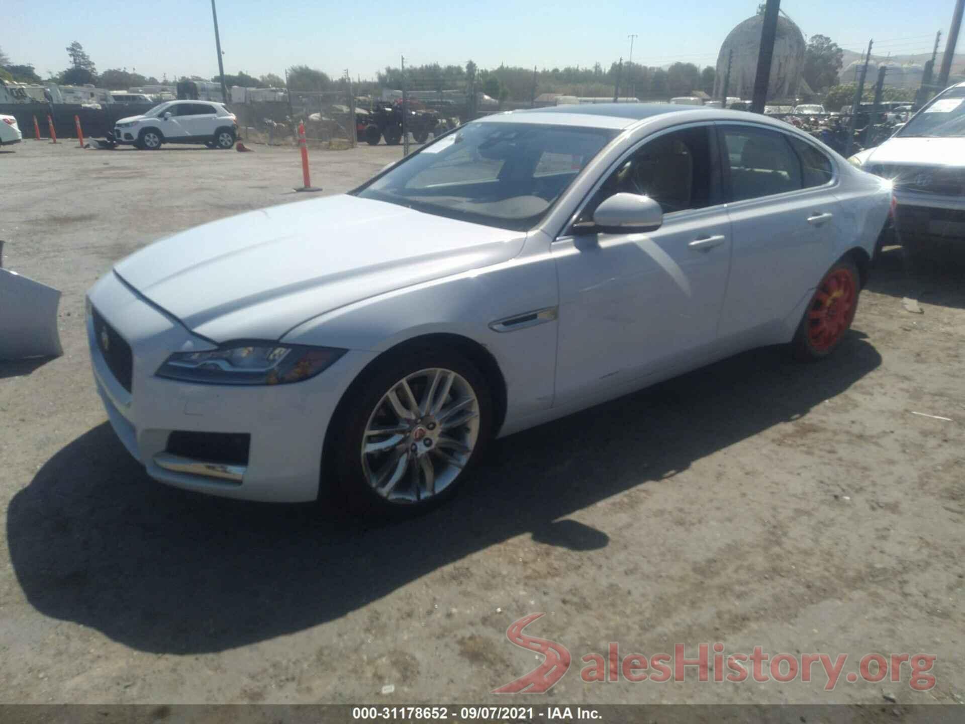 SAJBE4BV2GCY10766 2016 JAGUAR XF