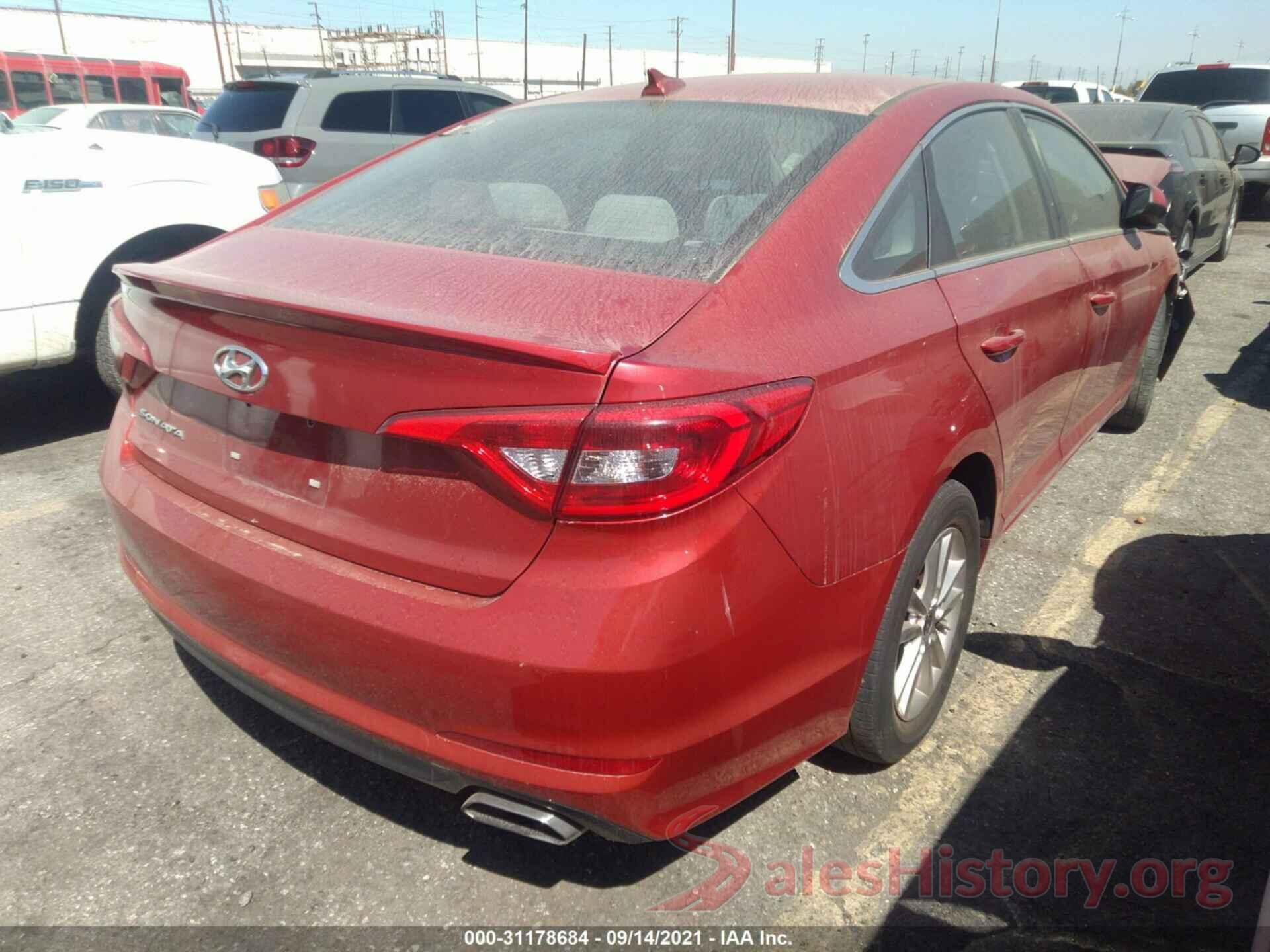 5NPE24AF9HH534624 2017 HYUNDAI SONATA