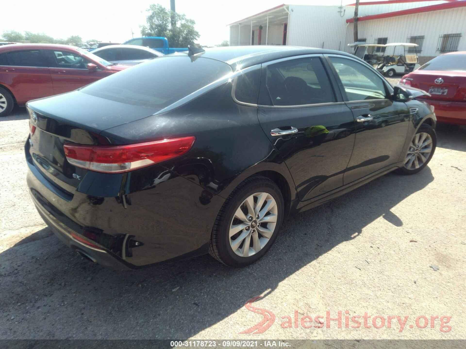 5XXGU4L38GG080558 2016 KIA OPTIMA