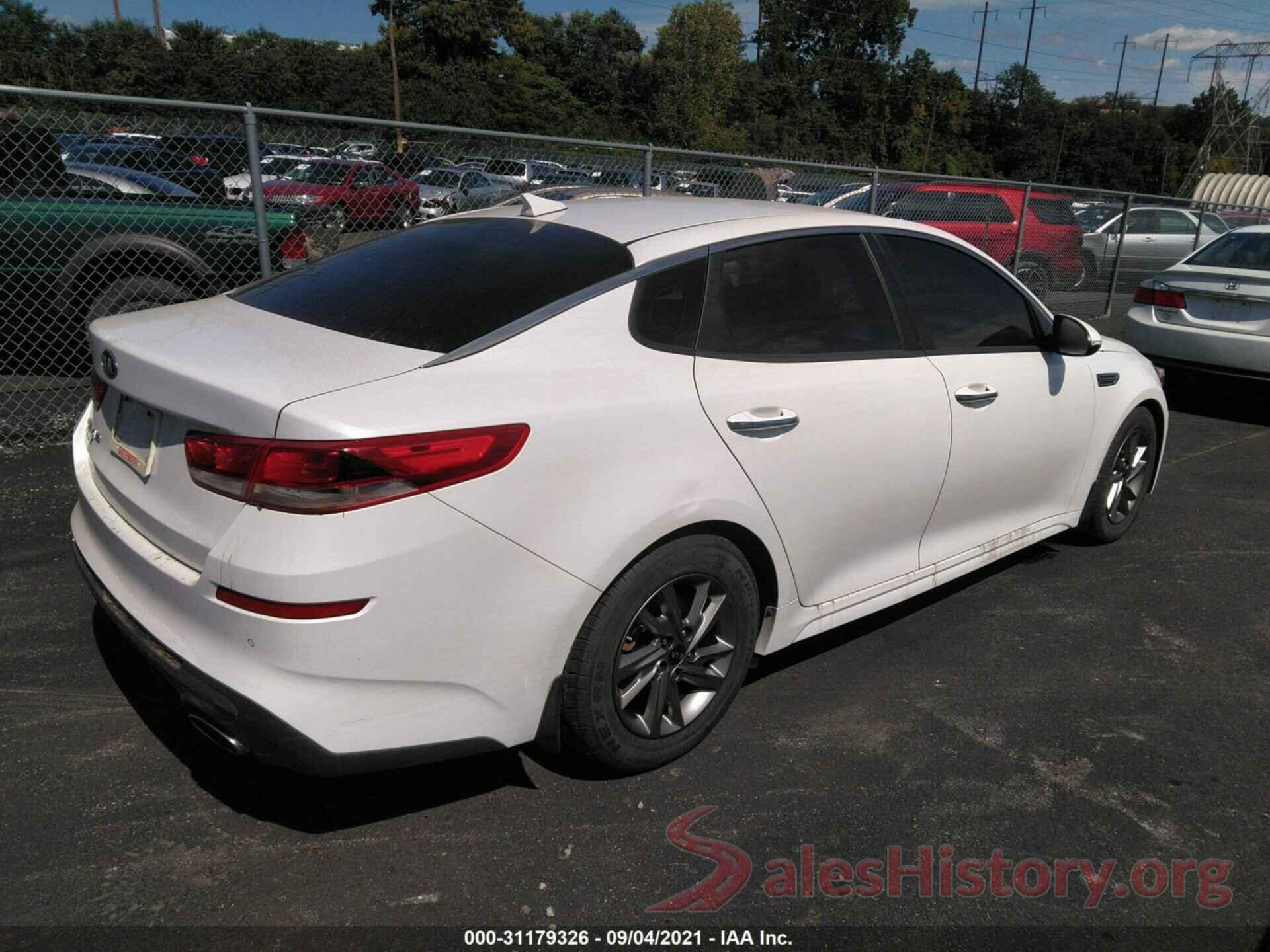 5XXGT4L39KG313925 2019 KIA OPTIMA