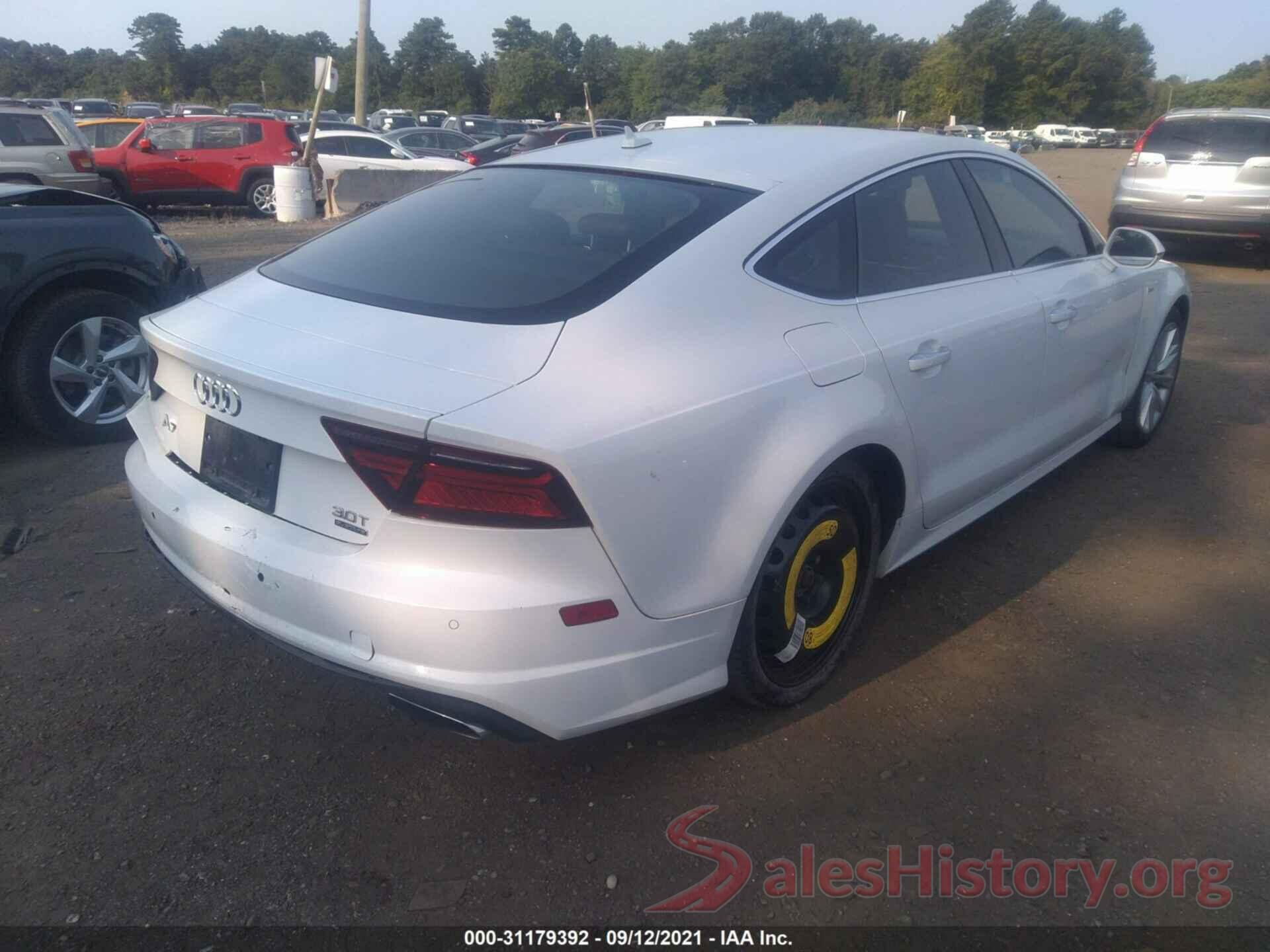 WAUWGAFC9GN007861 2016 AUDI A7