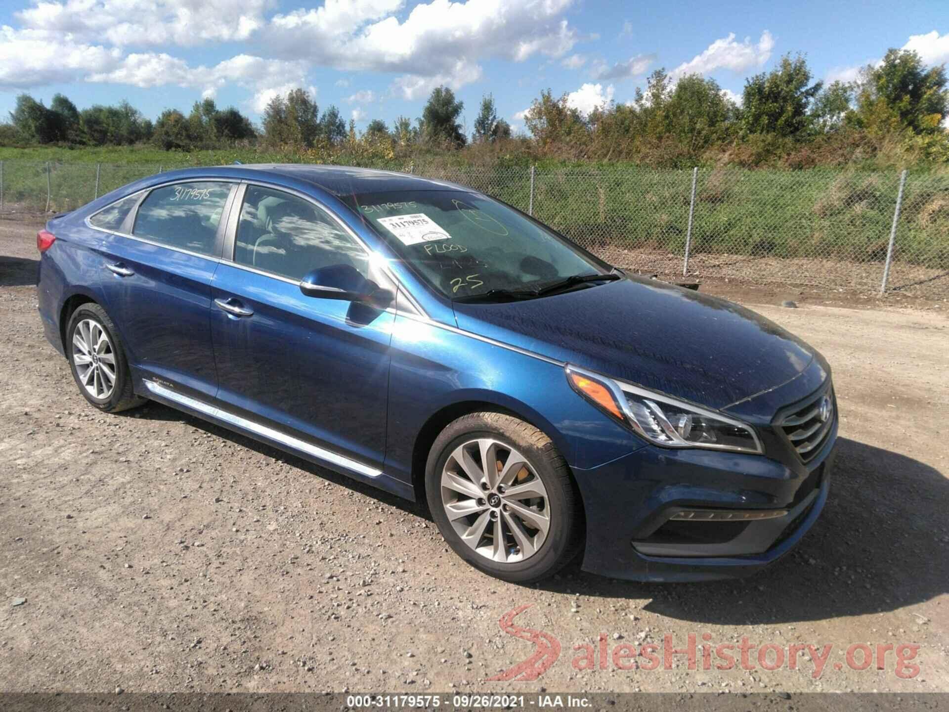 5NPE34AFXHH463852 2017 HYUNDAI SONATA