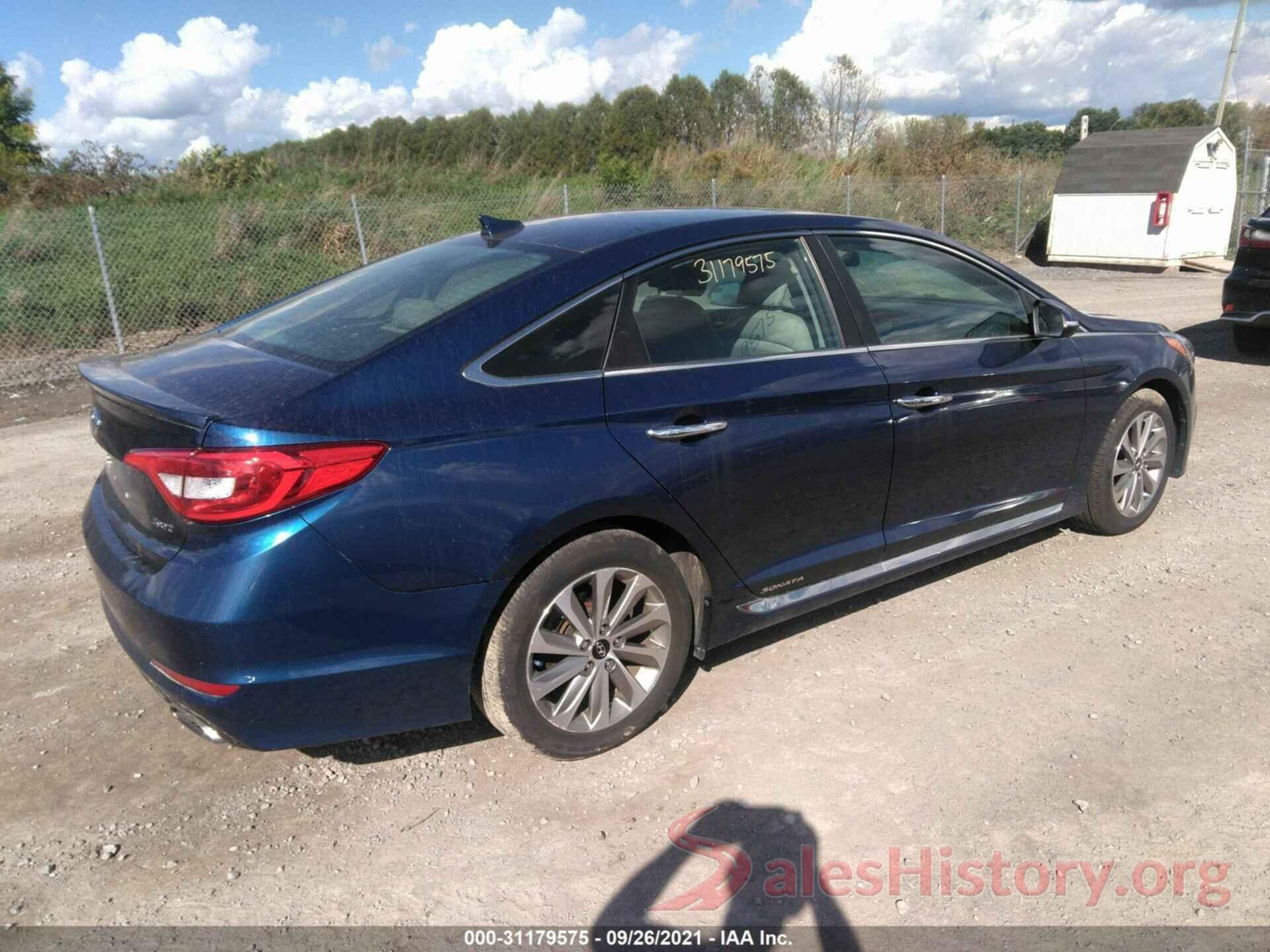 5NPE34AFXHH463852 2017 HYUNDAI SONATA