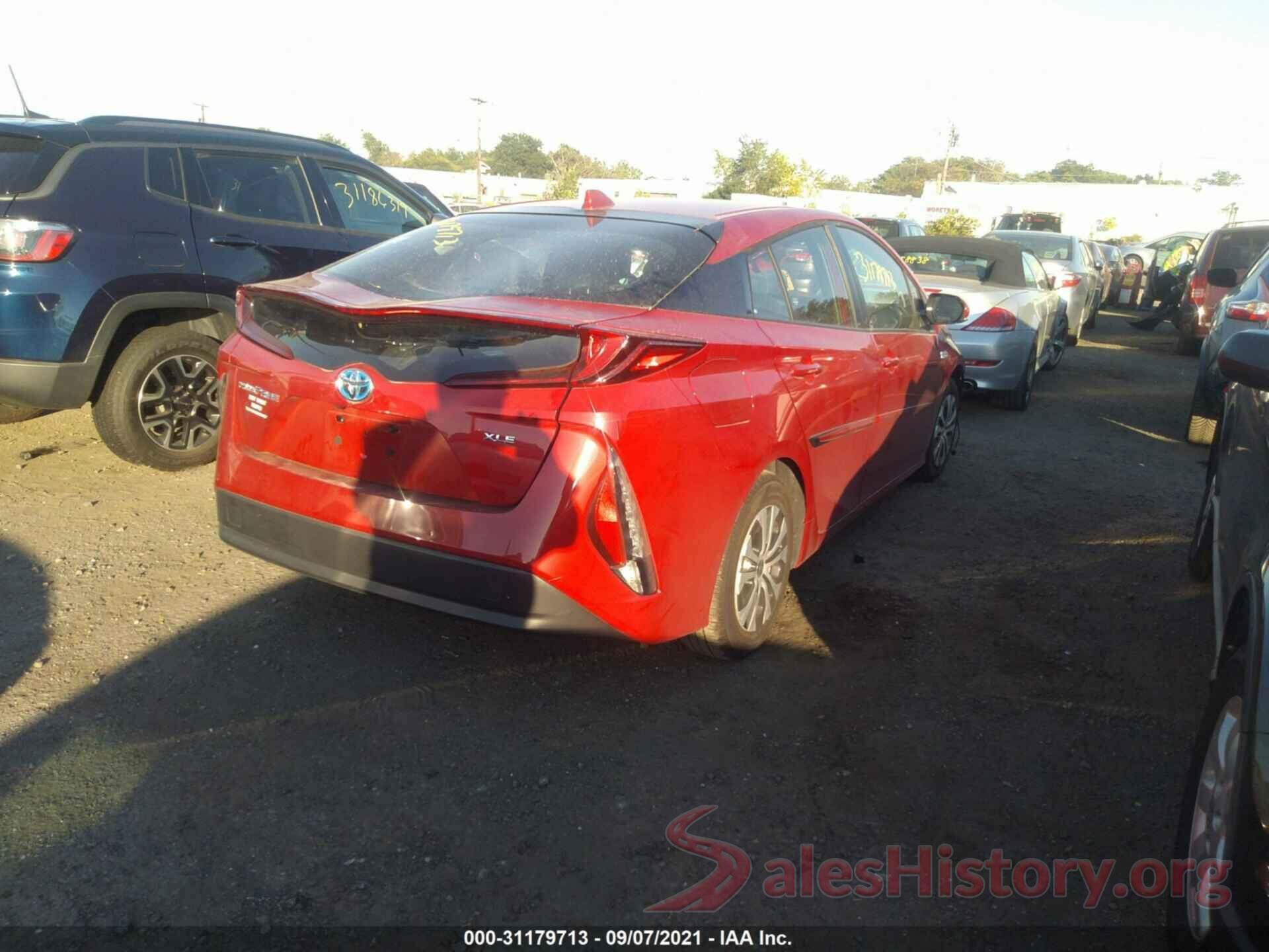 JTDKAMFP6M3180235 2021 TOYOTA PRIUS PRIME