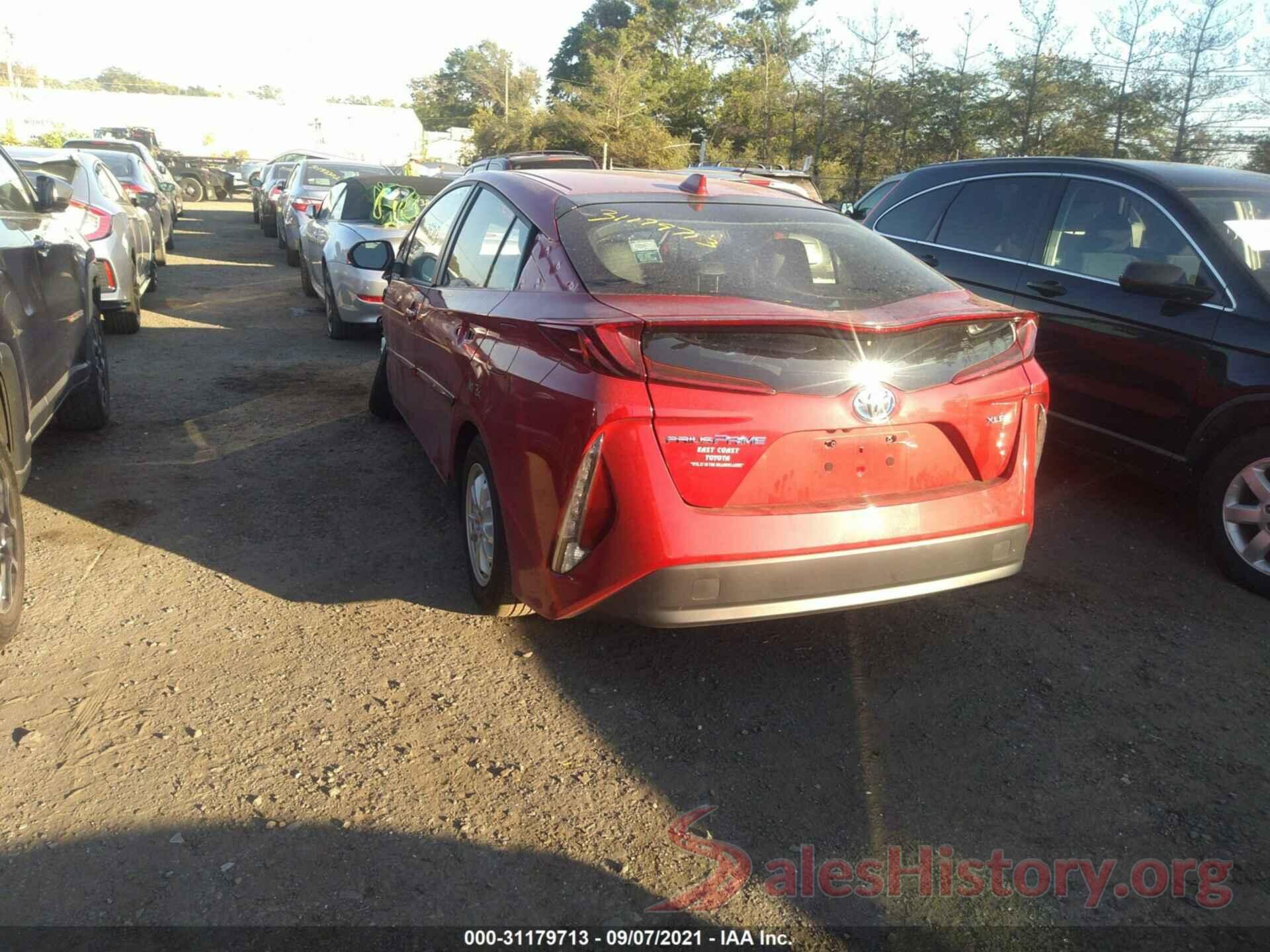 JTDKAMFP6M3180235 2021 TOYOTA PRIUS PRIME