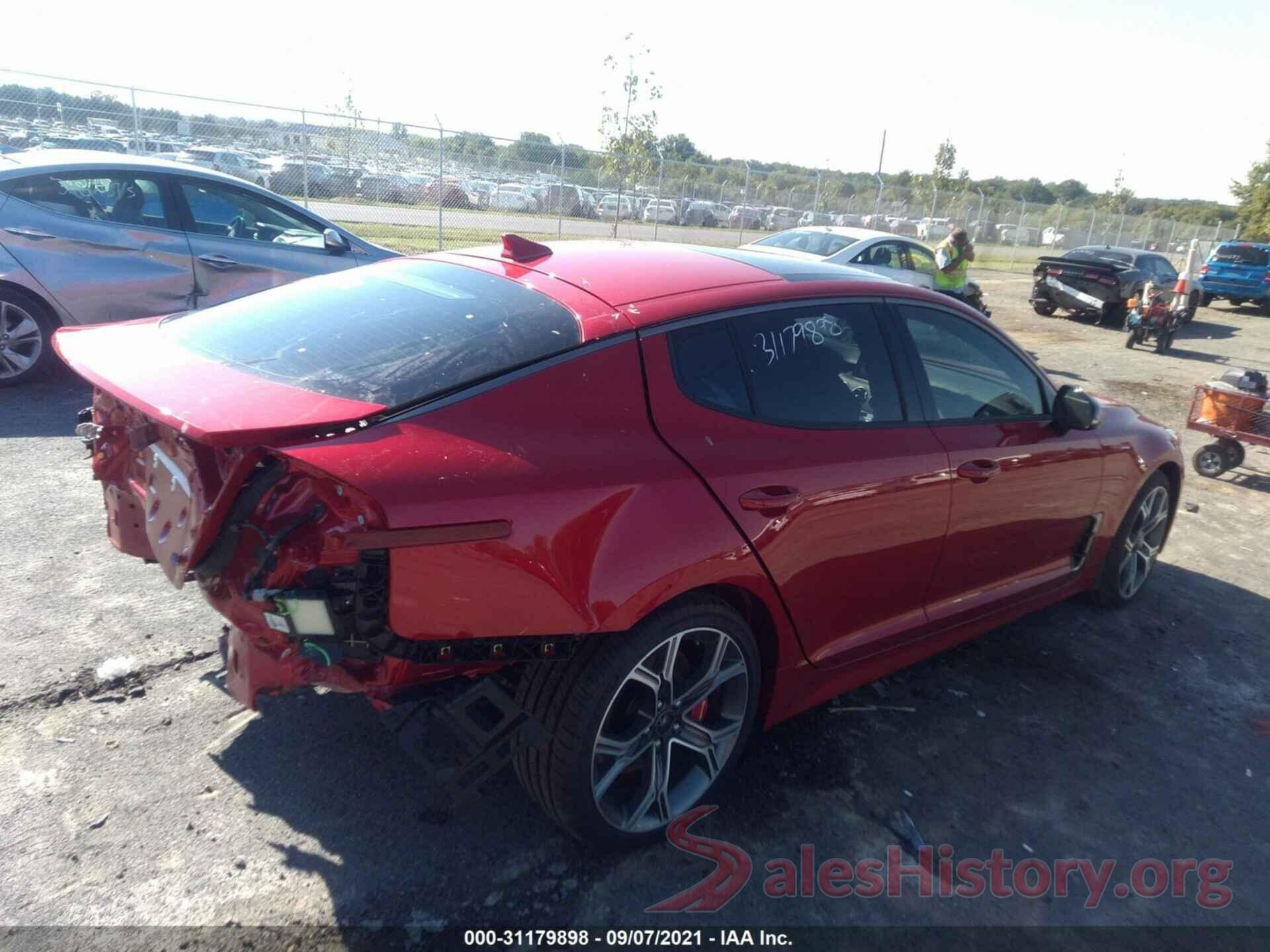 KNAE45LC6M6090123 2021 KIA STINGER