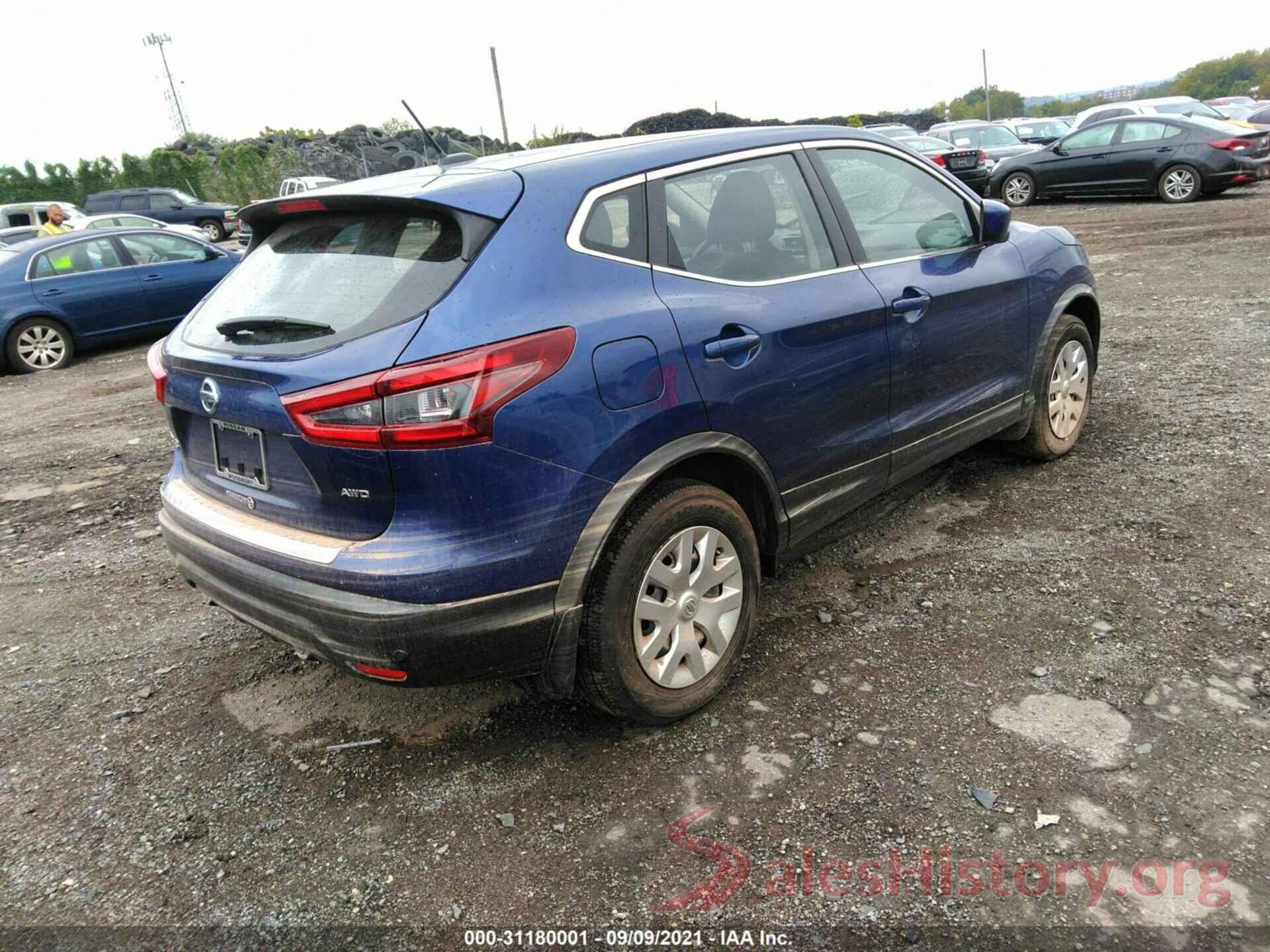 JN1BJ1CW3LW377650 2020 NISSAN ROGUE SPORT